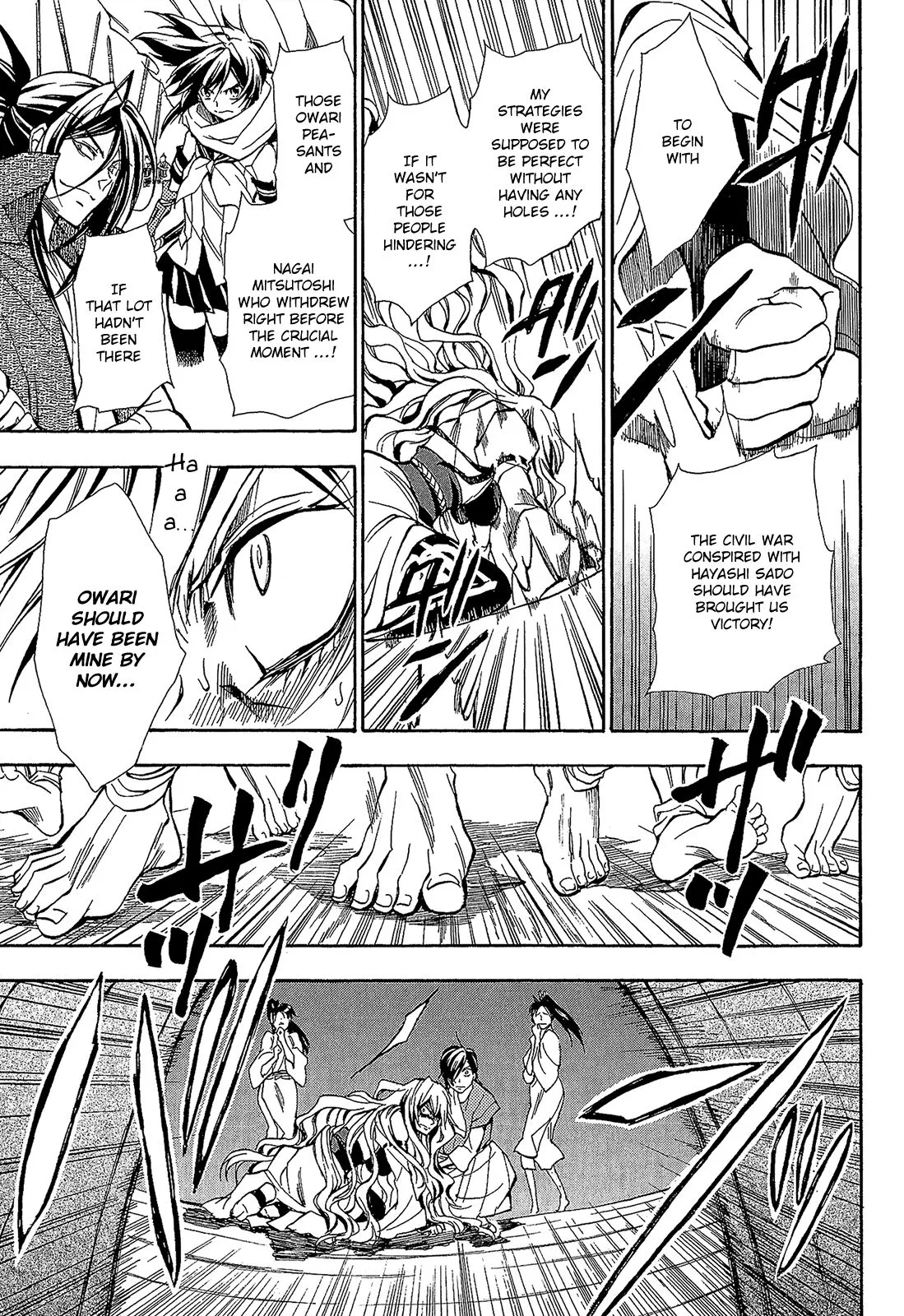 Sengoku Strays Chapter 56 page 19