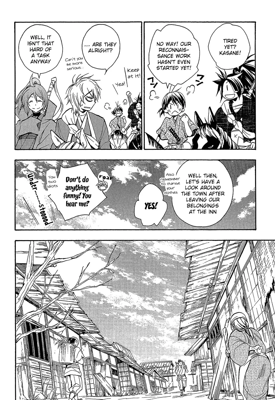 Sengoku Strays Chapter 57 page 13
