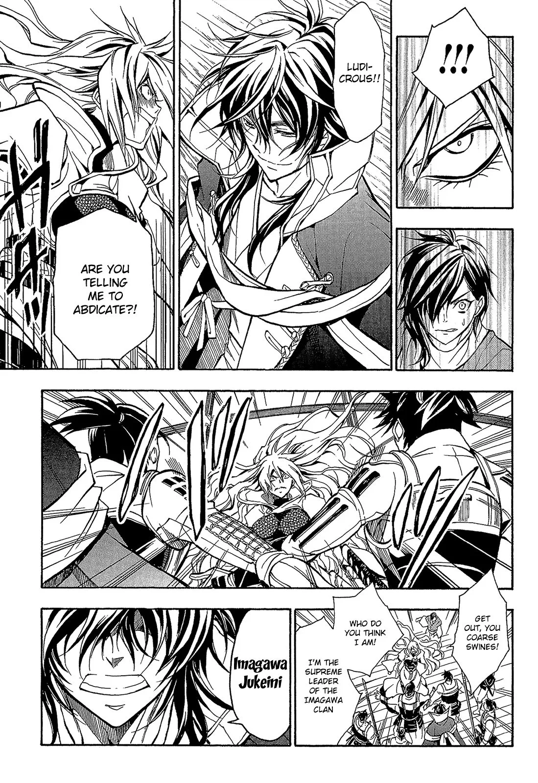 Sengoku Strays Chapter 57 page 4