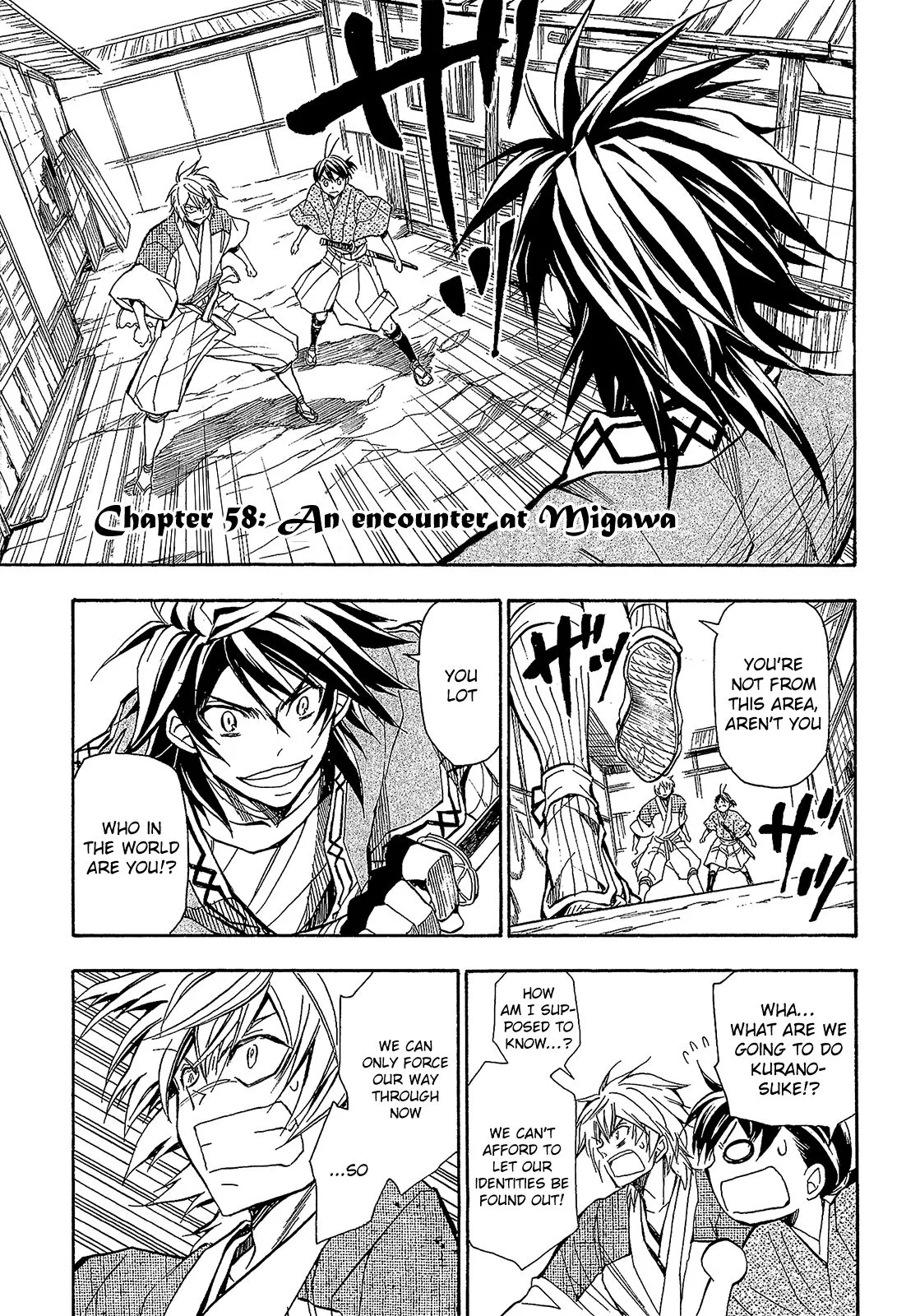 Sengoku Strays Chapter 58 page 7