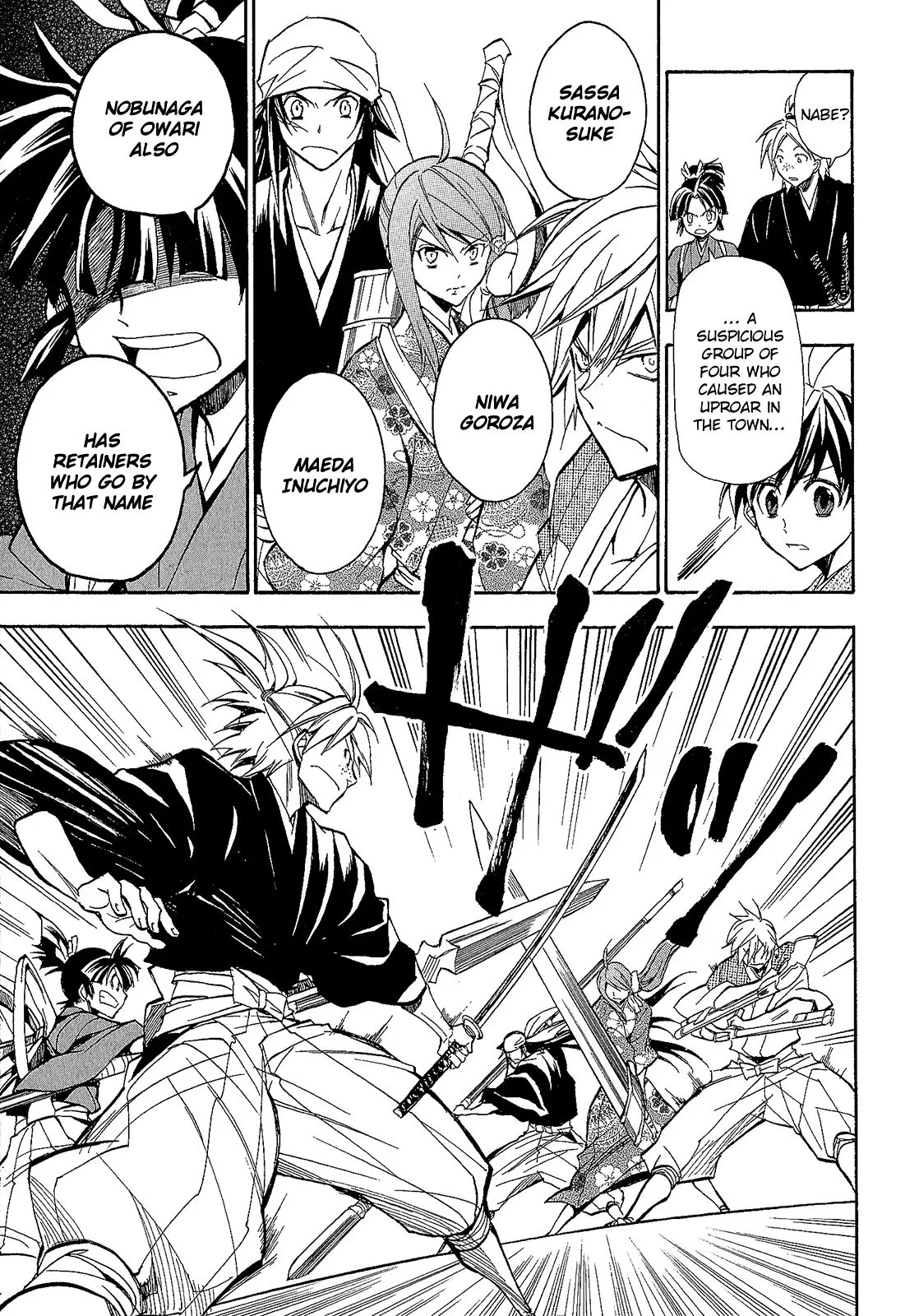 Sengoku Strays Chapter 58 page 19