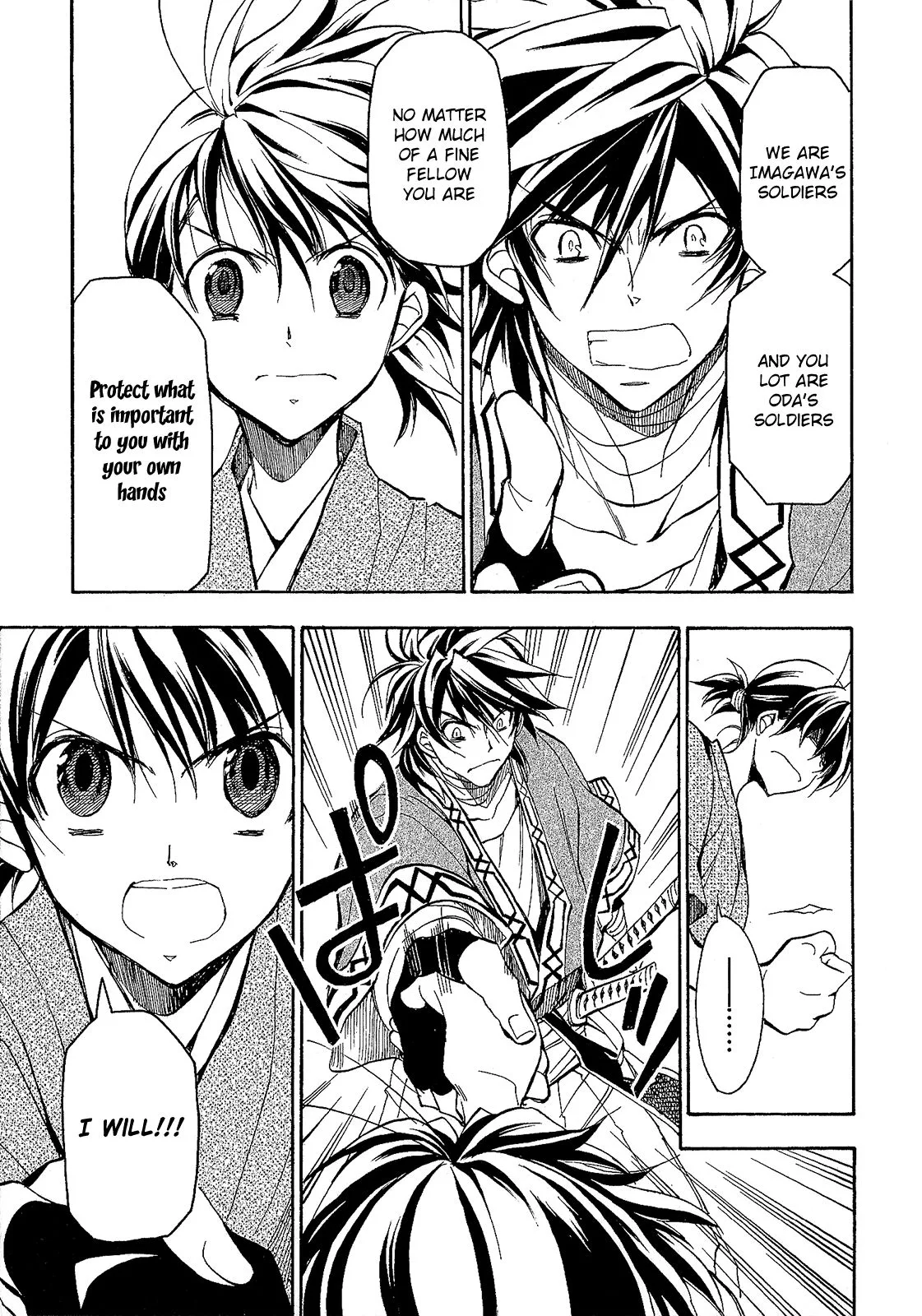 Sengoku Strays Chapter 58 page 35