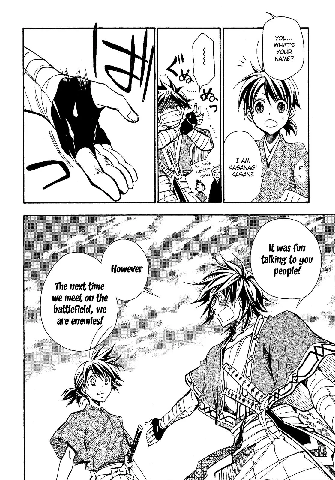 Sengoku Strays Chapter 58 page 34