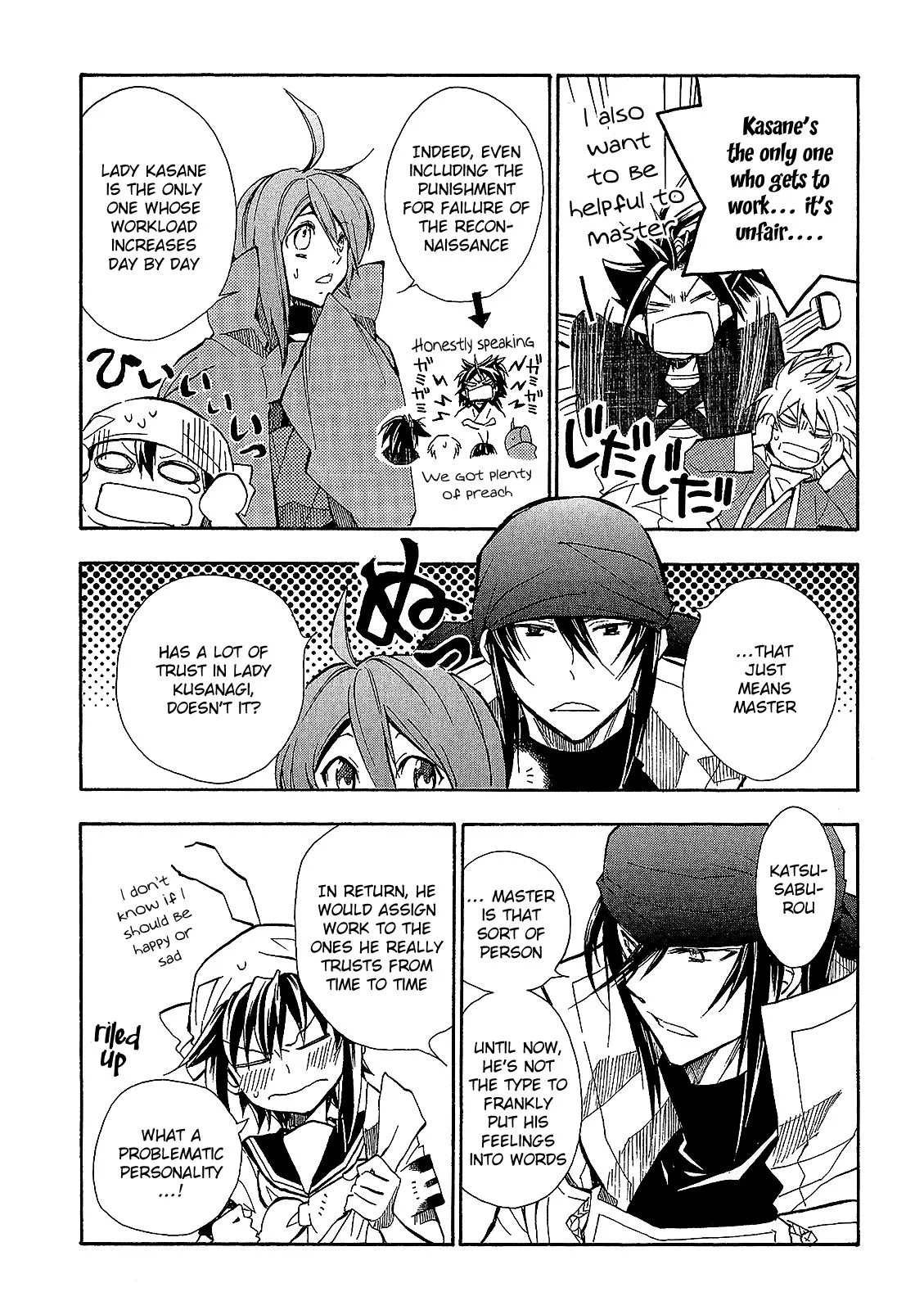 Sengoku Strays Chapter 59 page 6