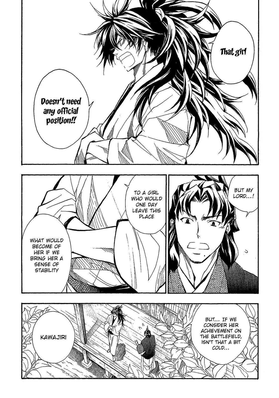 Sengoku Strays Chapter 59 page 9