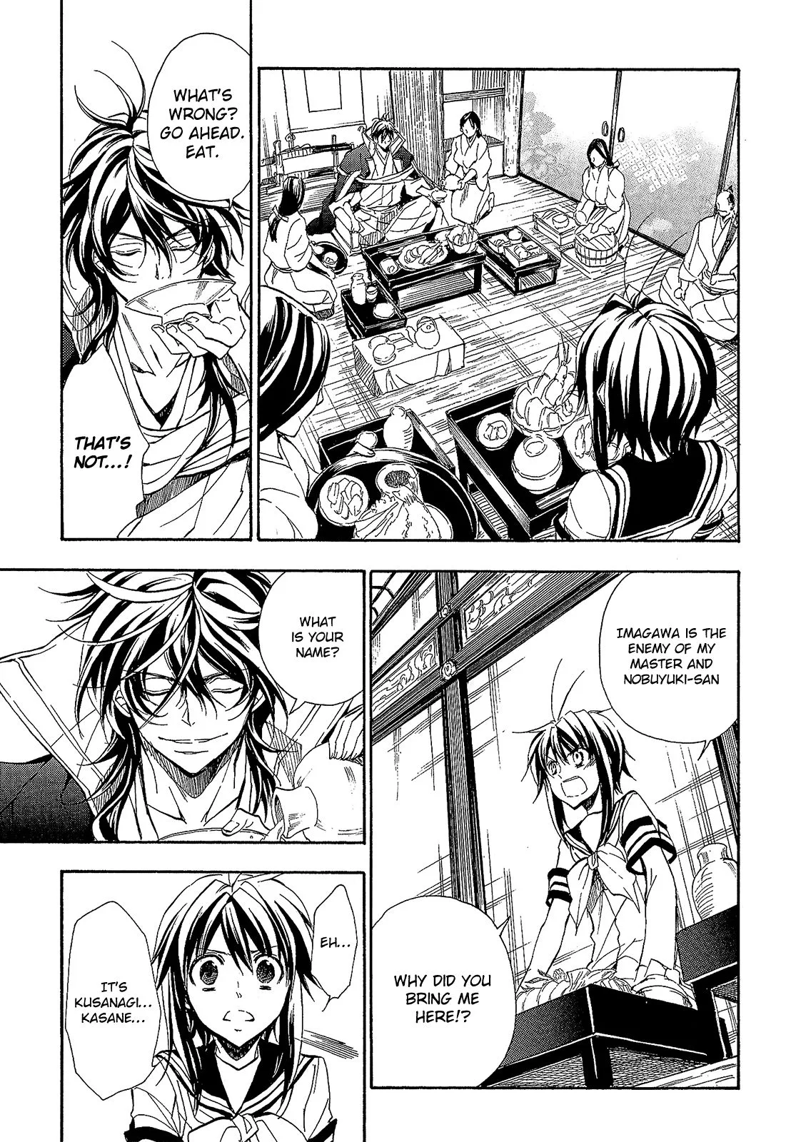 Sengoku Strays Chapter 60 page 14
