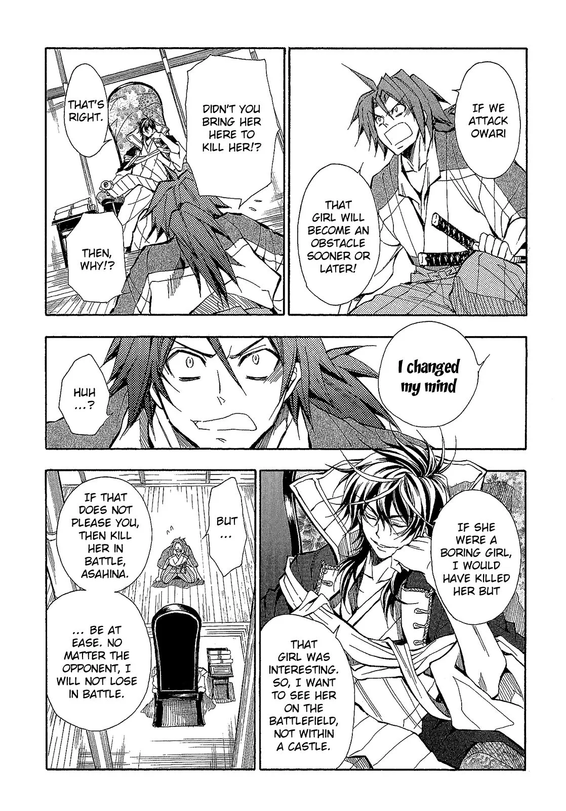 Sengoku Strays Chapter 62 page 23