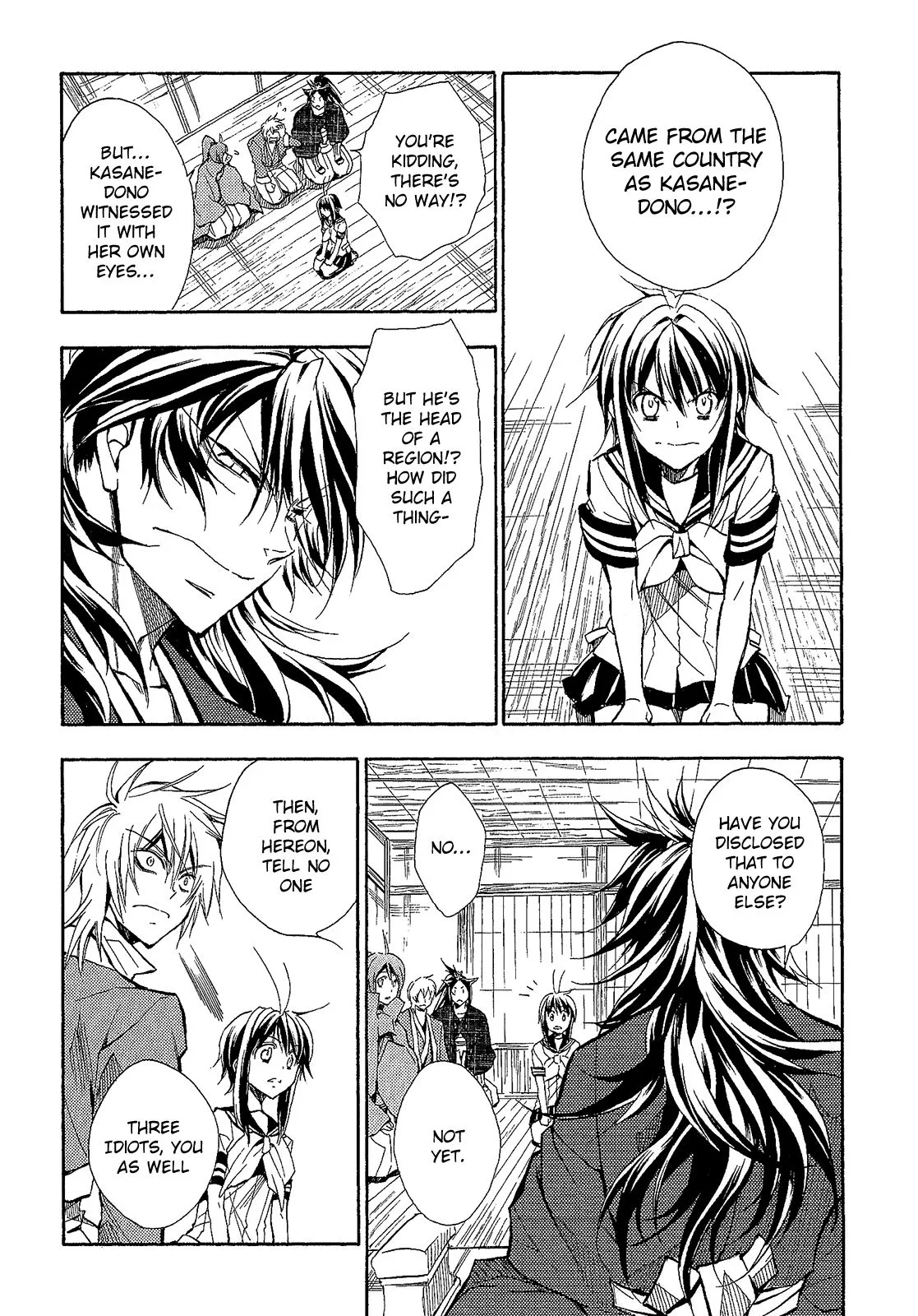 Sengoku Strays Chapter 62 page 31