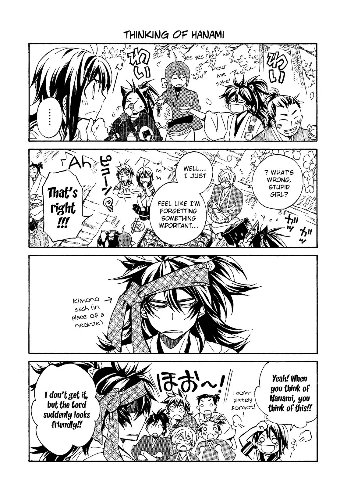 Sengoku Strays Chapter 63.5 page 4