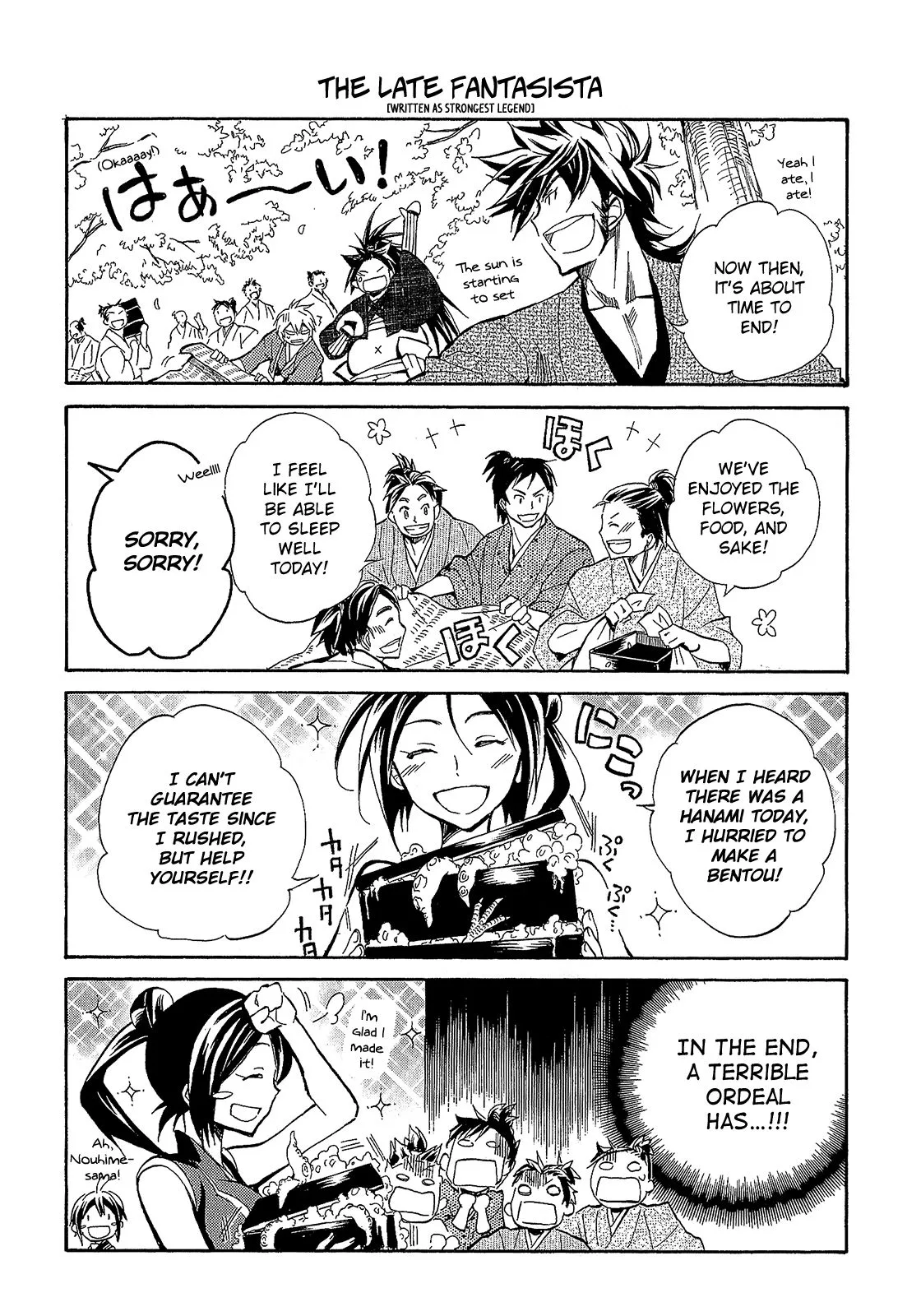 Sengoku Strays Chapter 63.5 page 8