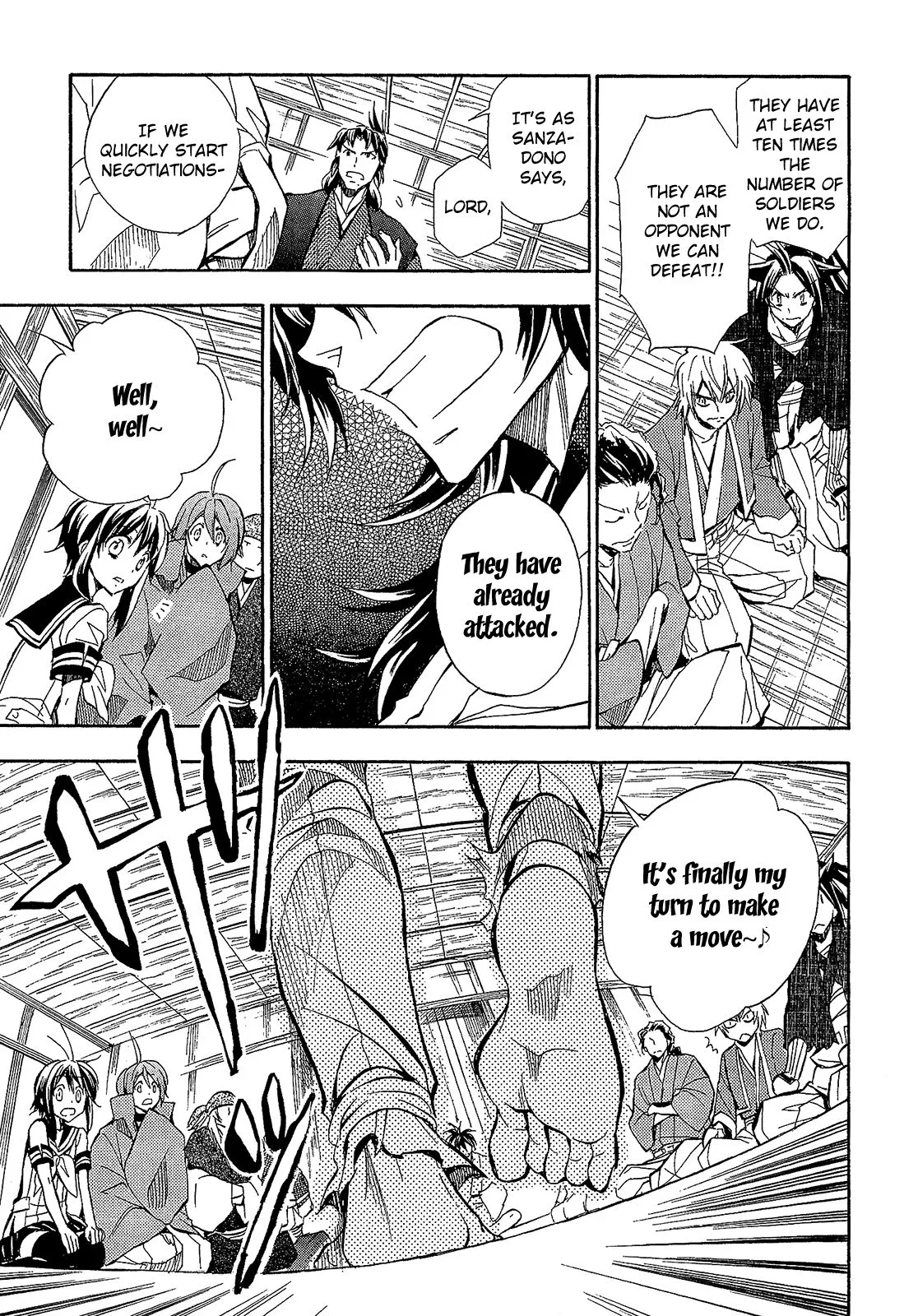 Sengoku Strays Chapter 63 page 4