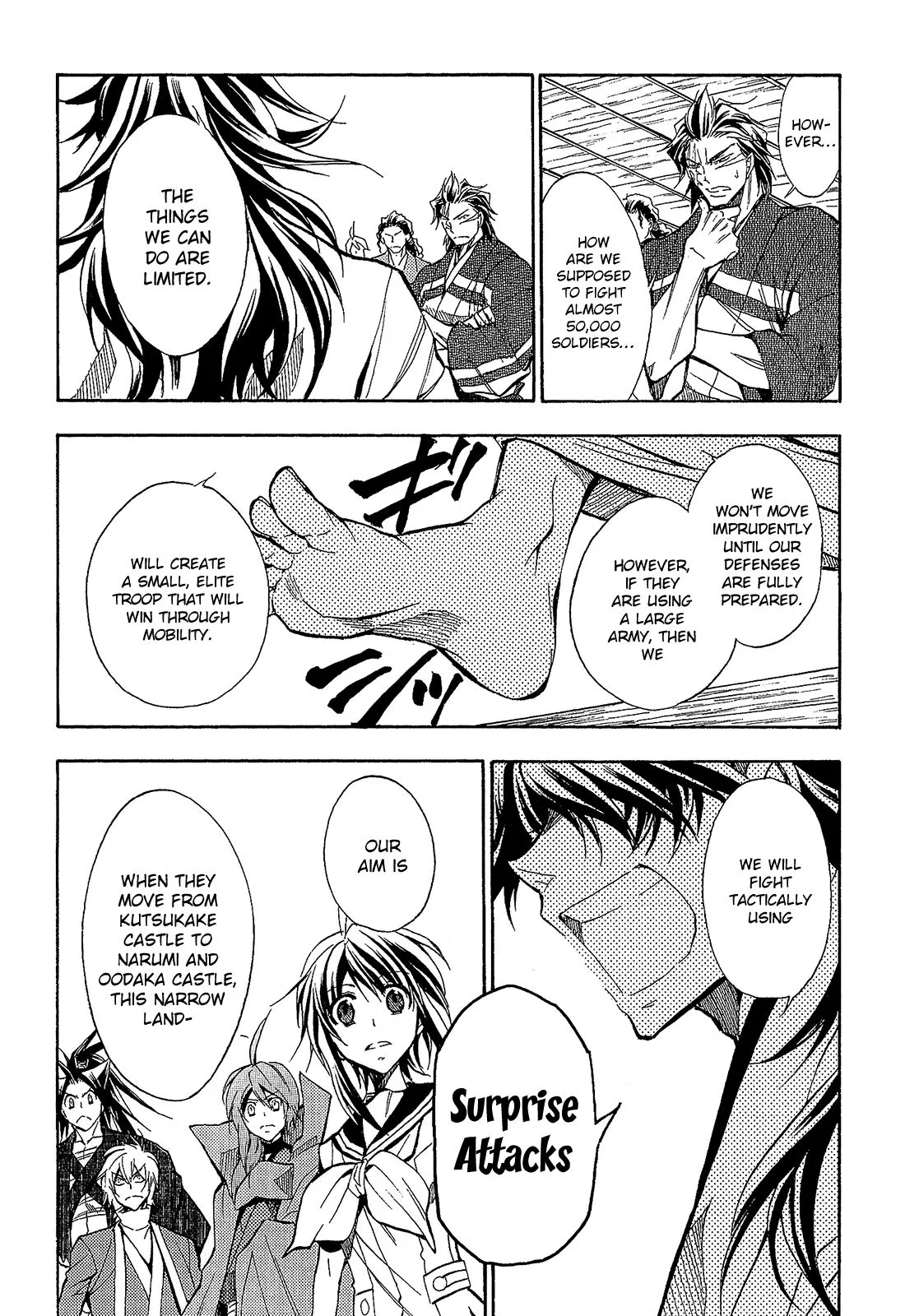 Sengoku Strays Chapter 63 page 11