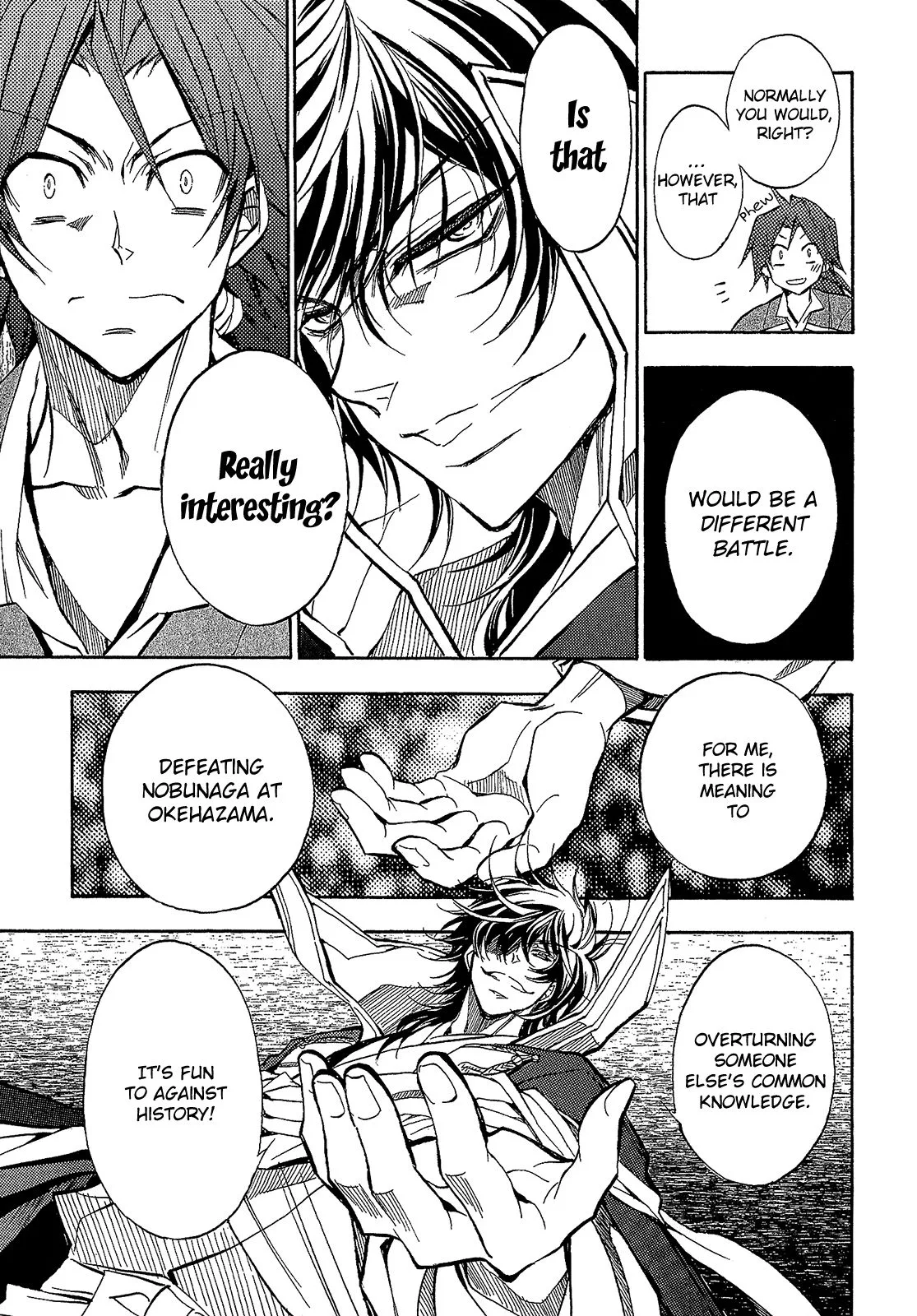 Sengoku Strays Chapter 63 page 22