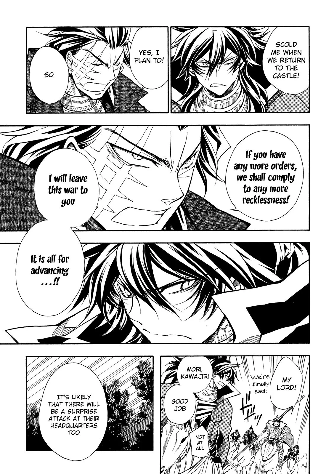 Sengoku Strays Chapter 65 page 28