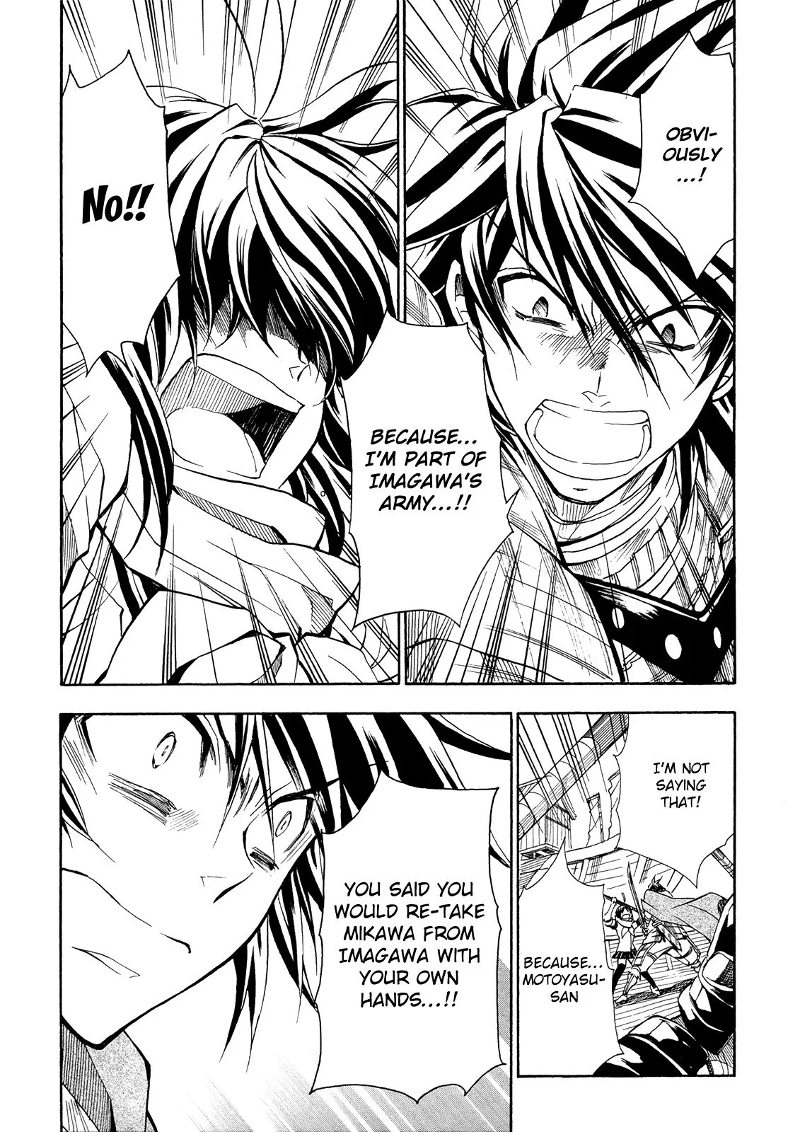 Sengoku Strays Chapter 66 page 22