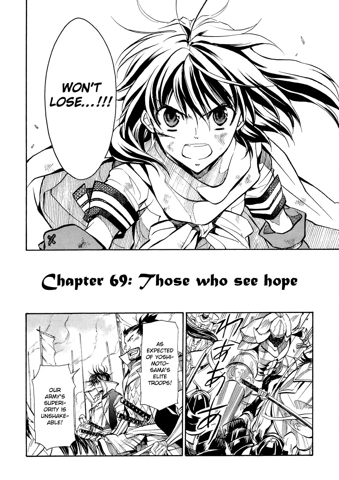 Sengoku Strays Chapter 69 page 3