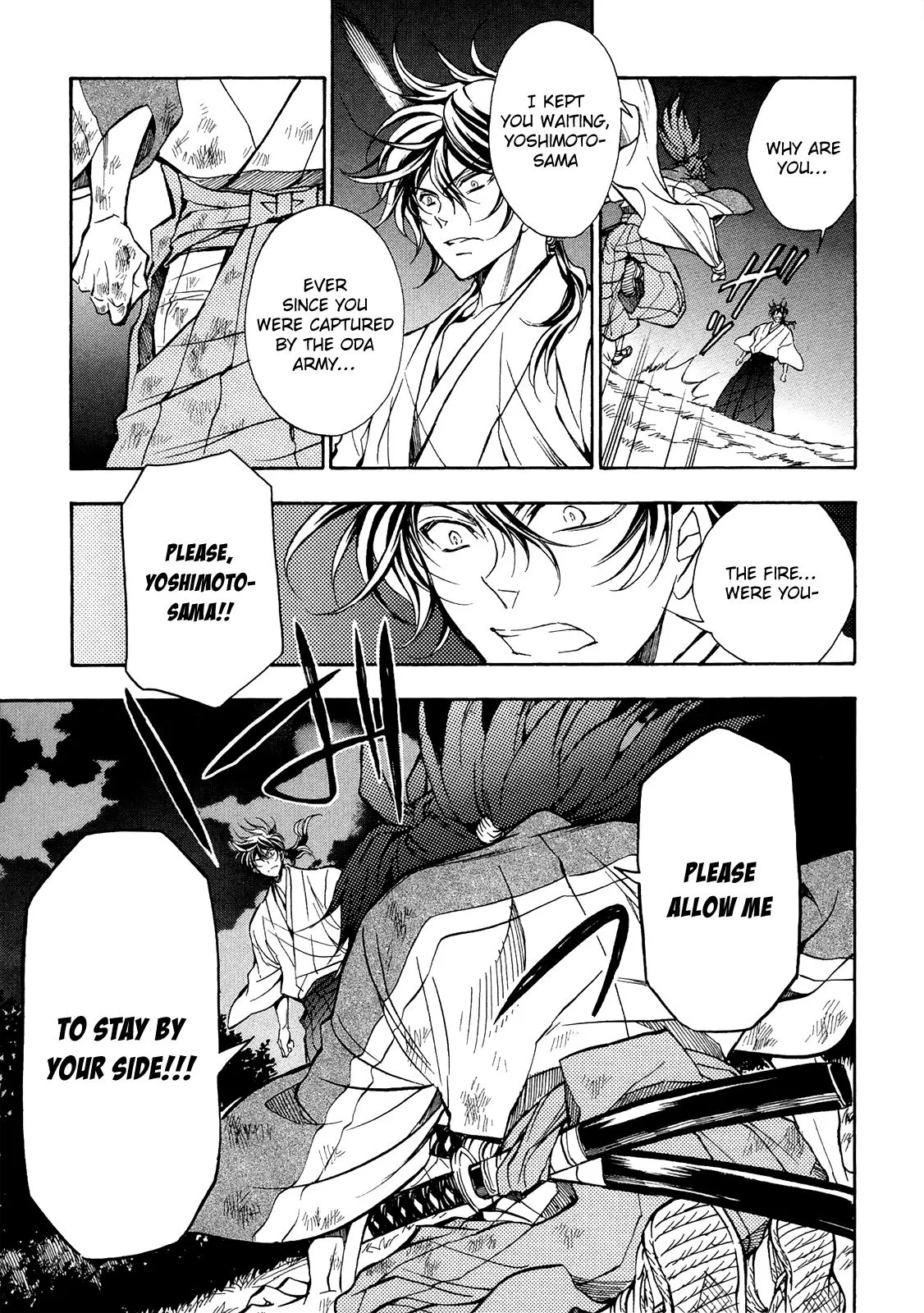 Sengoku Strays Chapter 74 page 33