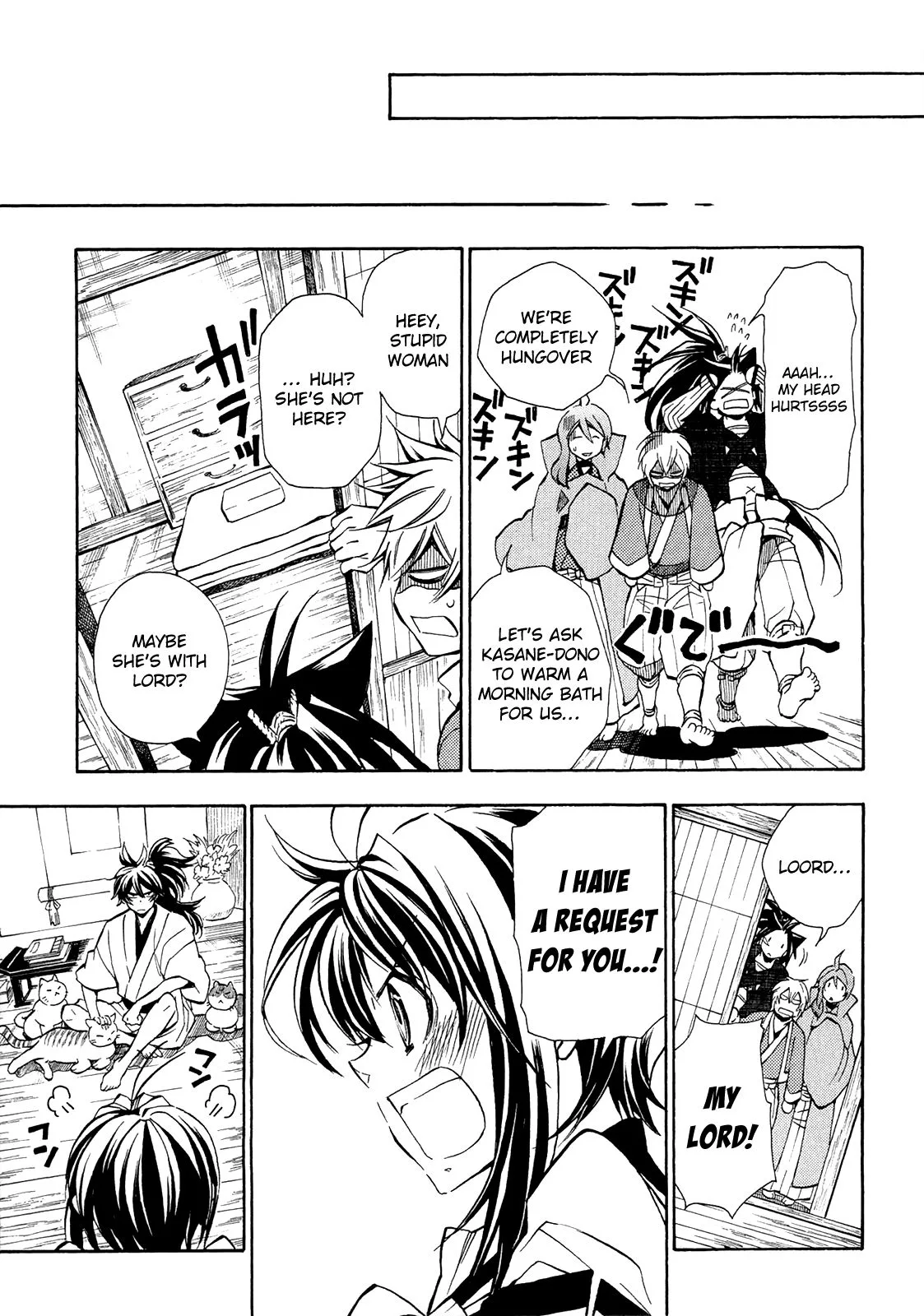 Sengoku Strays Chapter 75 page 36