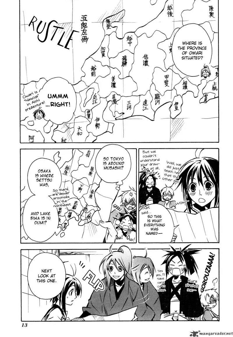 Sengoku Strays Chapter 8 page 14