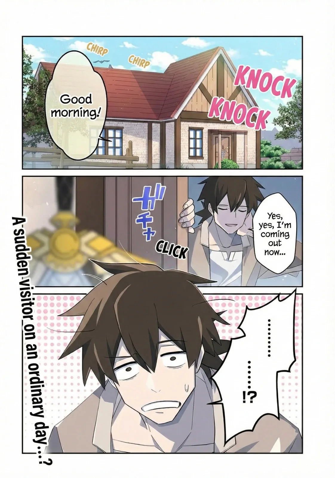 Senjitsu Yuusha kara Tasukete Itadaita Seiken desu ga Chapter 1 page 1