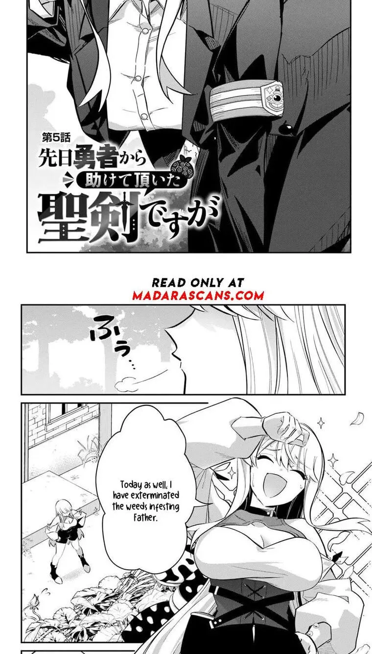 Senjitsu Yuusha kara Tasukete Itadaita Seiken desu ga Chapter 5.1 page 4