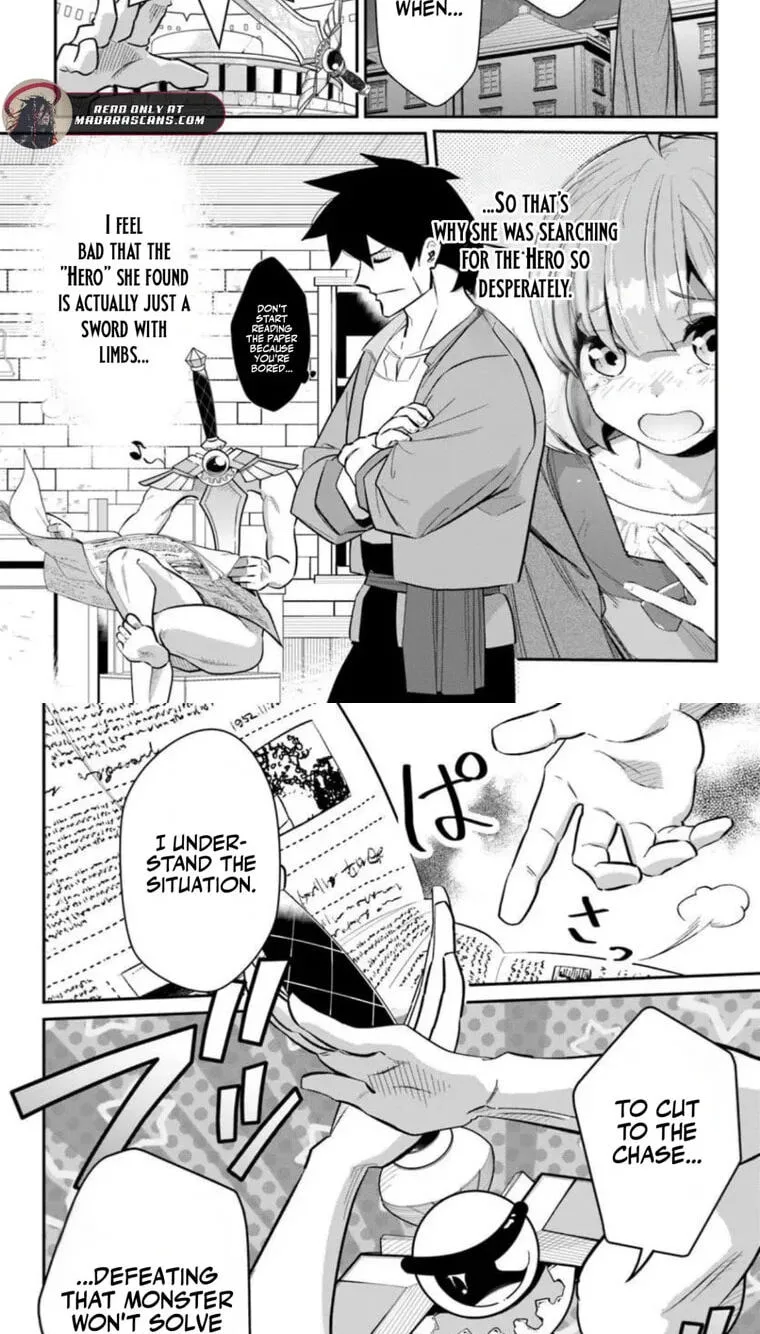 Senjitsu Yuusha kara Tasukete Itadaita Seiken desu ga Chapter 6.1 page 8