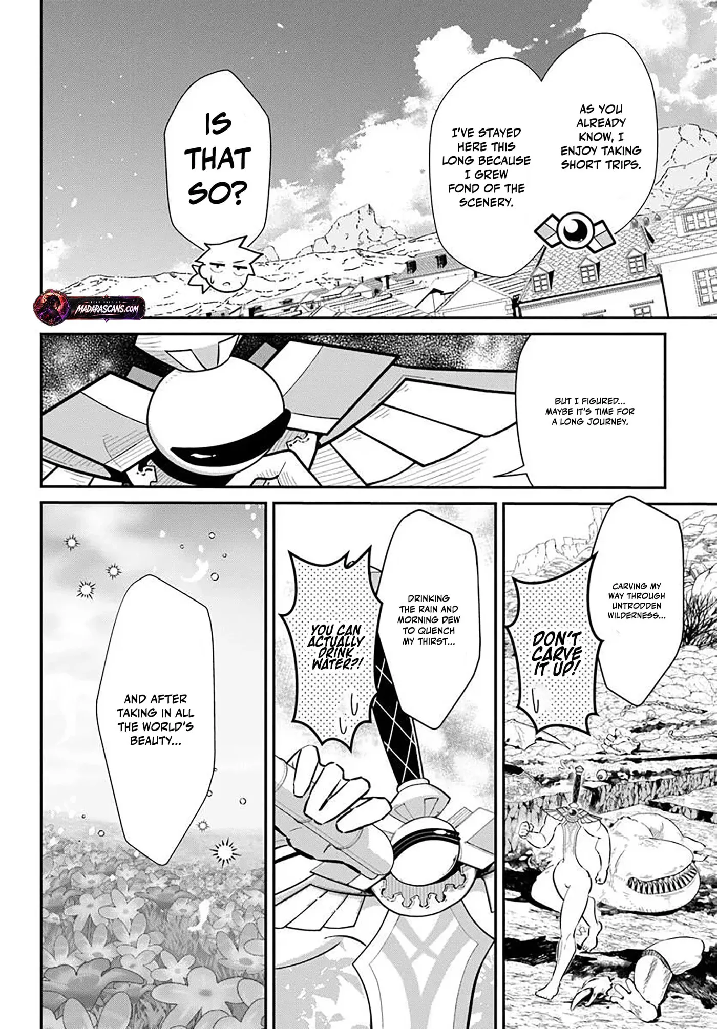 Senjitsu Yuusha kara Tasukete Itadaita Seiken desu ga Chapter 8.1 page 14