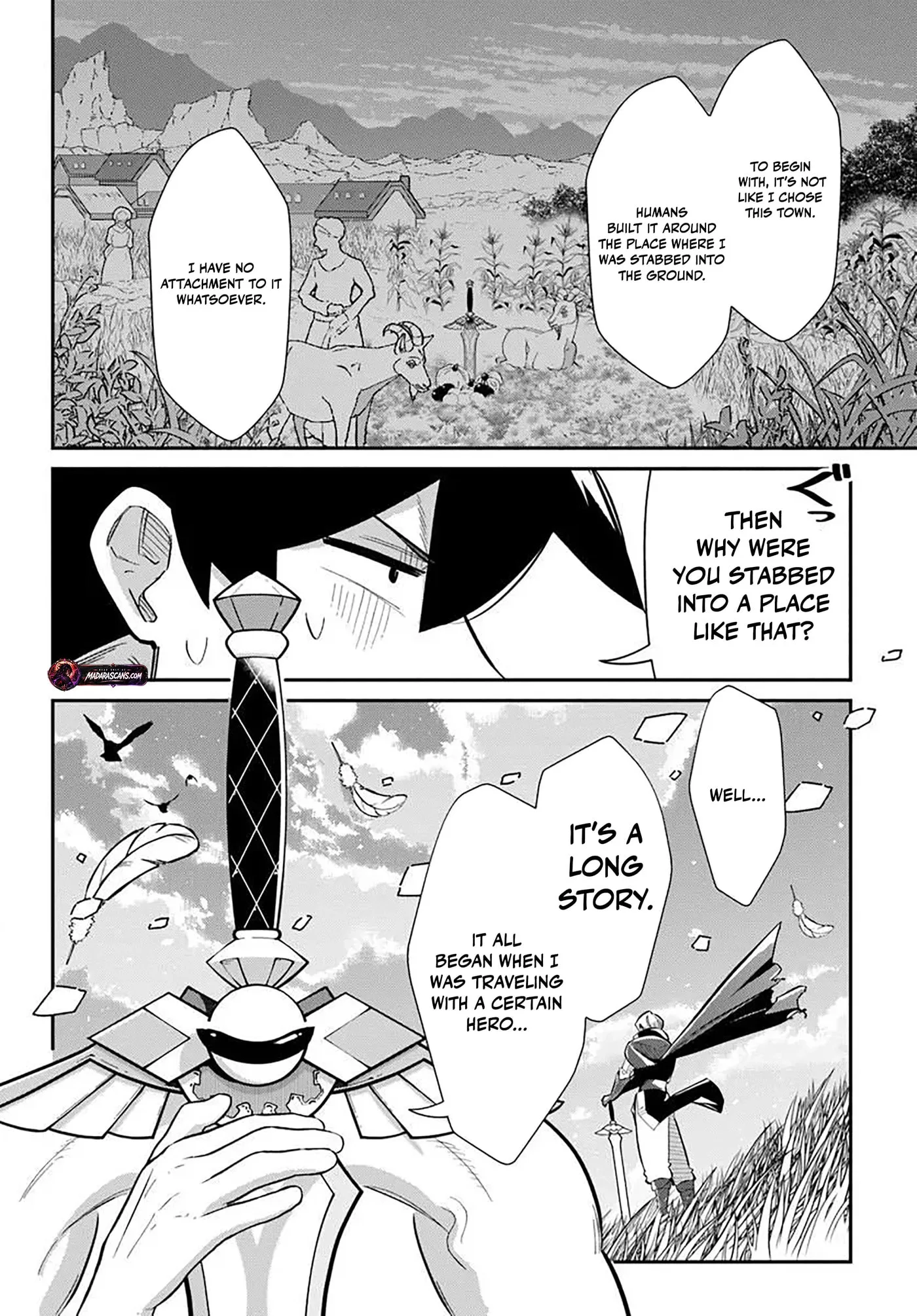 Senjitsu Yuusha kara Tasukete Itadaita Seiken desu ga Chapter 8.1 page 10