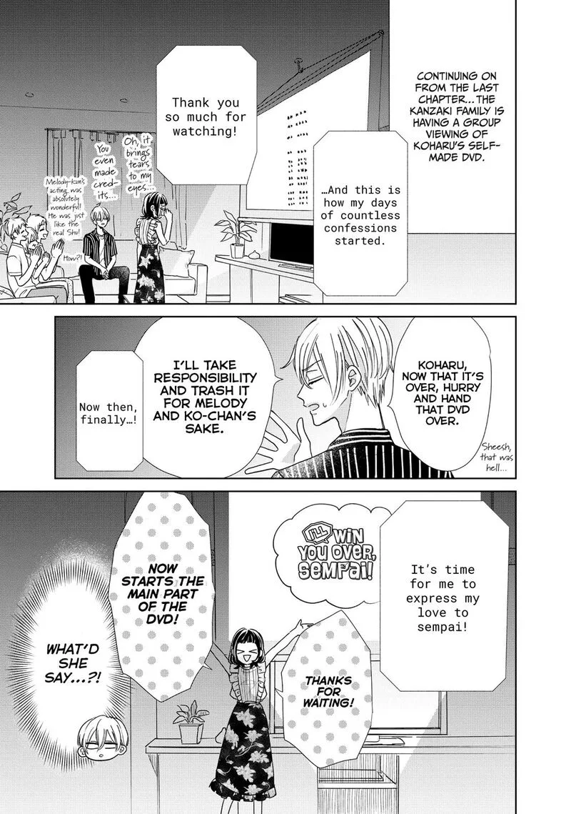 Senpai! Ima Kara Kokurimasu! Chapter 22 page 3