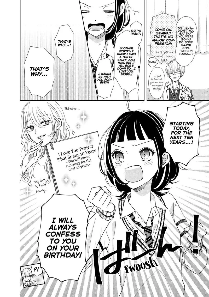 Senpai! Ima Kara Kokurimasu! Chapter 29 page 14