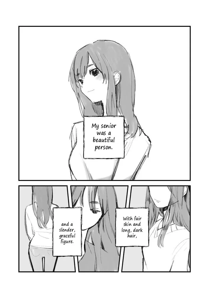 Senpai wa Kirei na Hito Datta Chapter 0 page 1