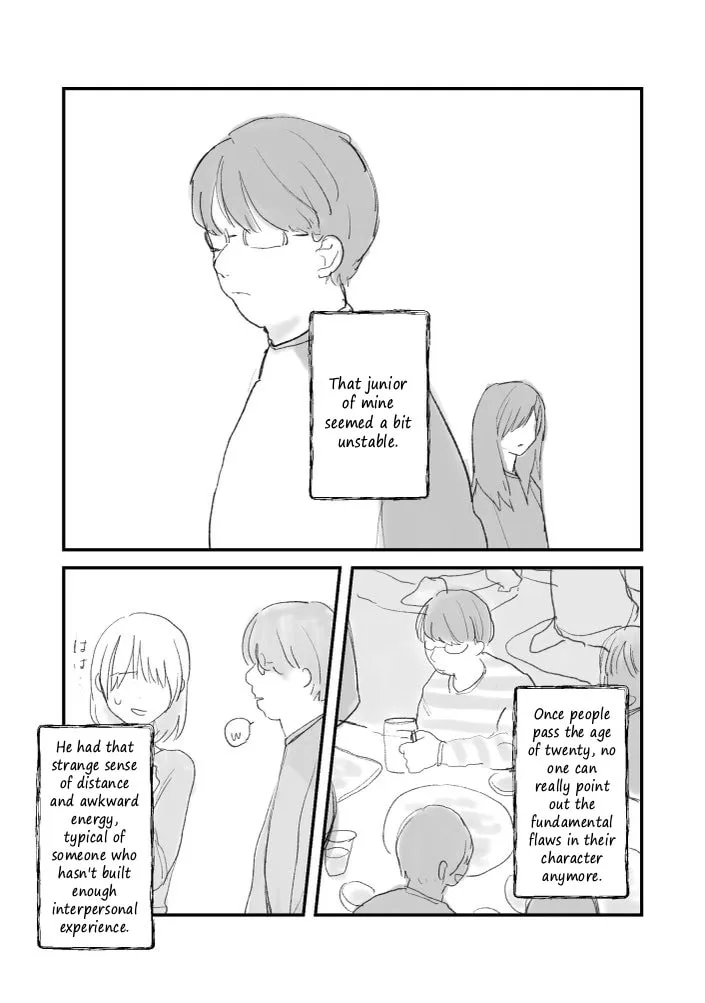 Senpai wa Kirei na Hito Datta Chapter 0 page 9