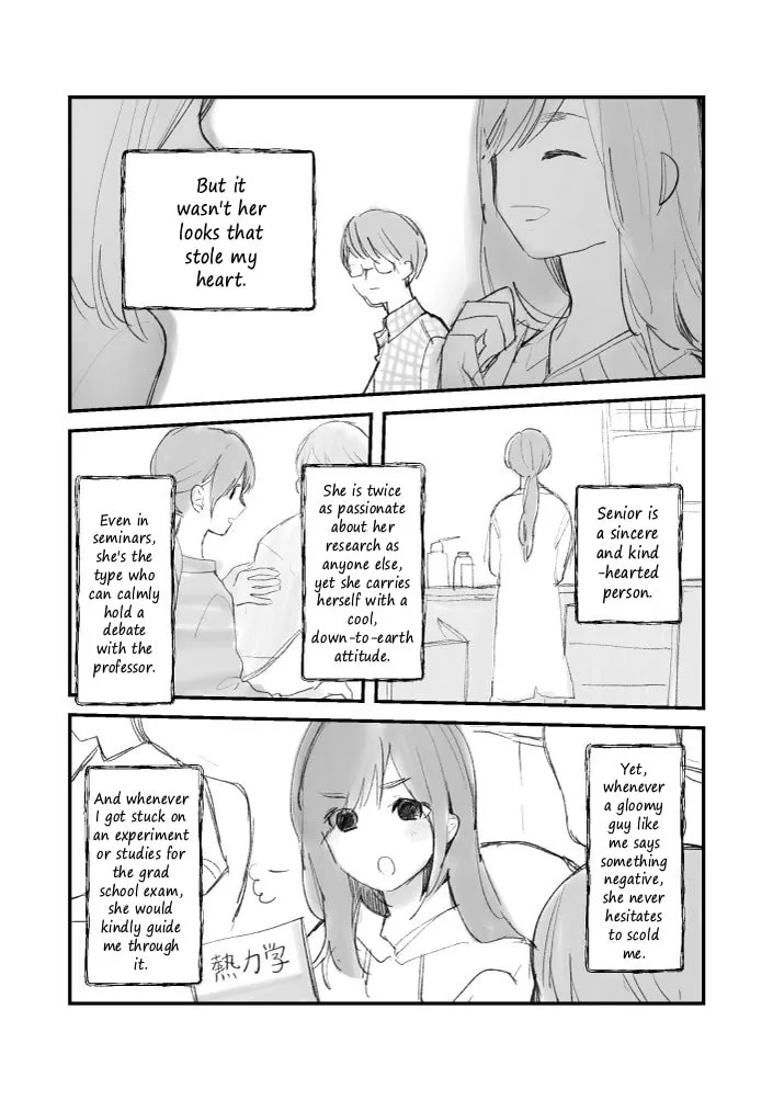 Senpai wa Kirei na Hito Datta Chapter 0 page 2