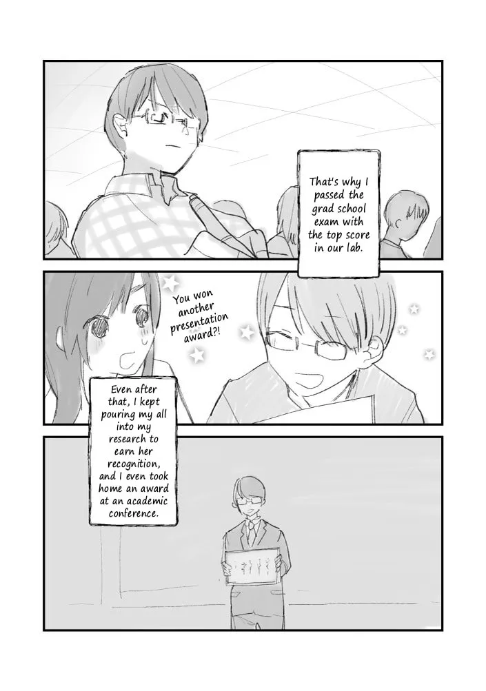 Senpai wa Kirei na Hito Datta Chapter 0 page 4