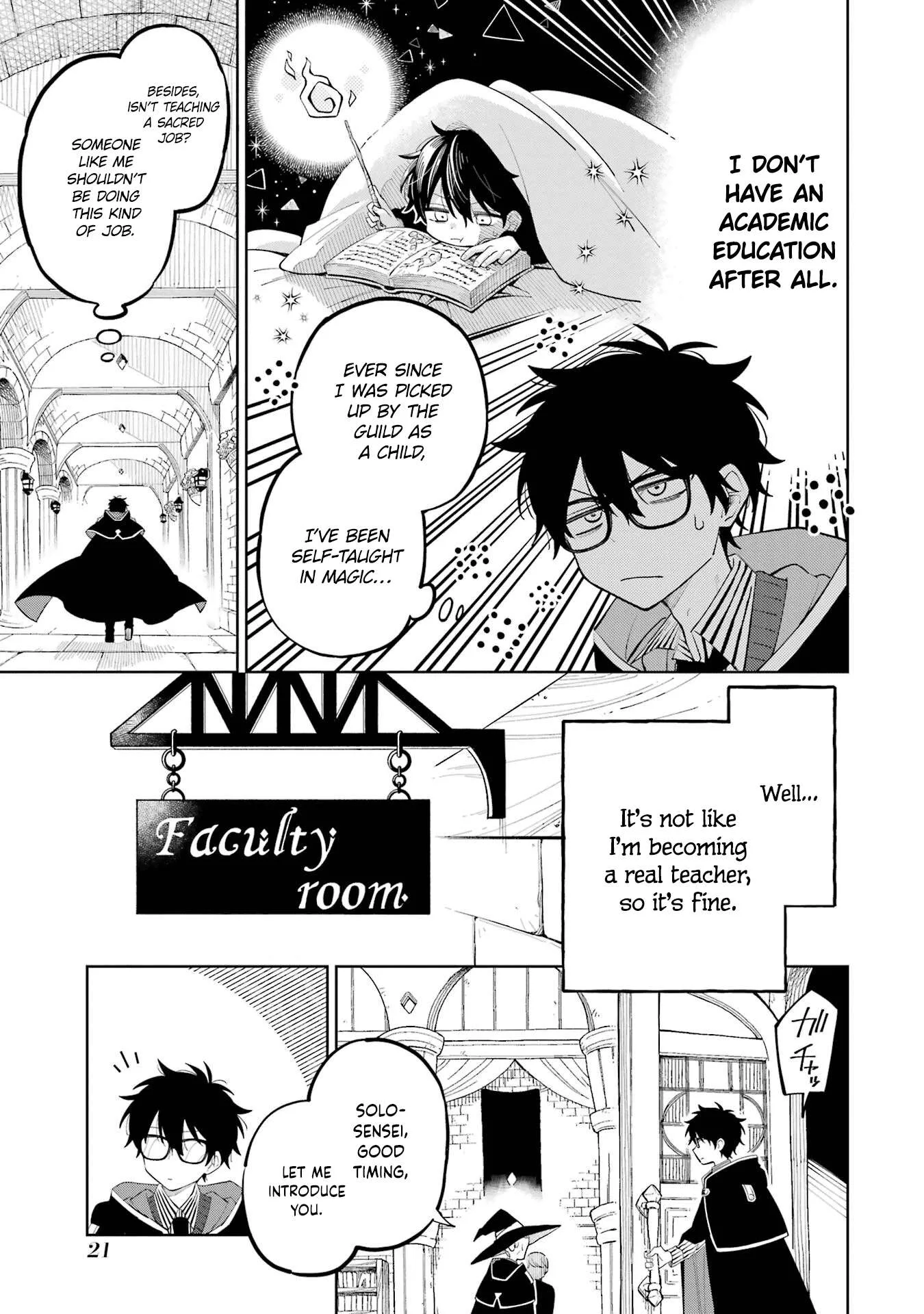 Sensei! Bokutachi ga Sekai wo Horoboshimasu. Chapter 1 page 22