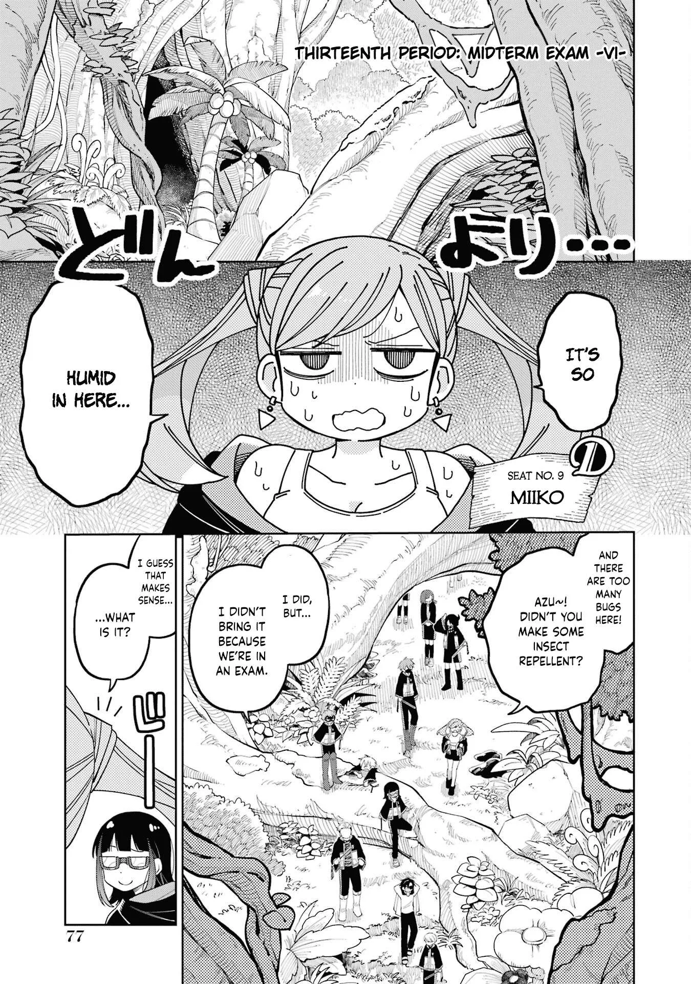 Sensei! Bokutachi ga Sekai wo Horoboshimasu. Chapter 13 page 1