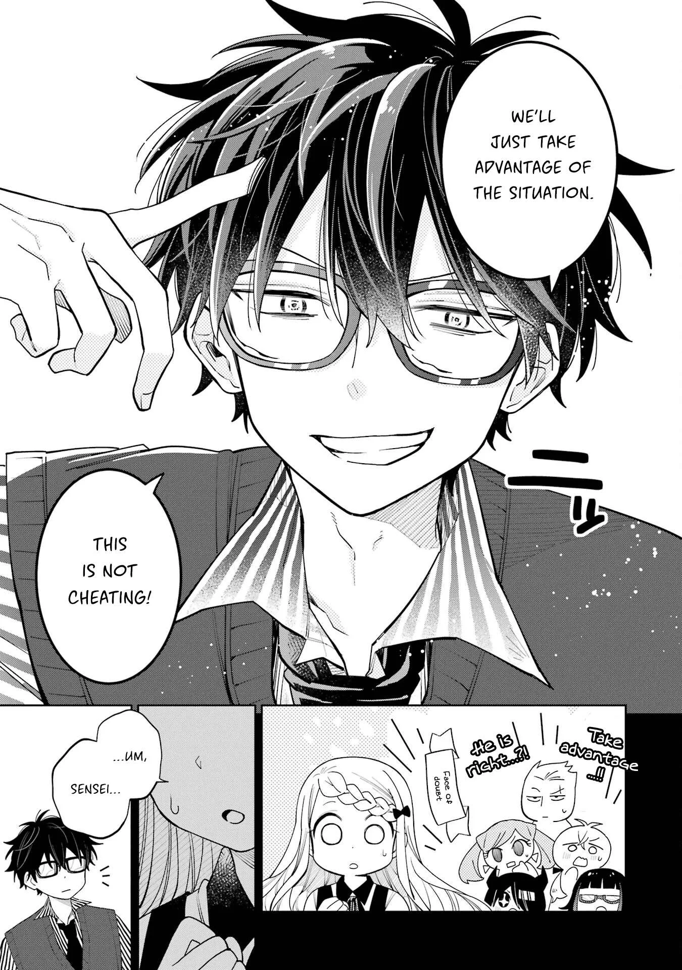 Sensei! Bokutachi ga Sekai wo Horoboshimasu. Chapter 14 page 15