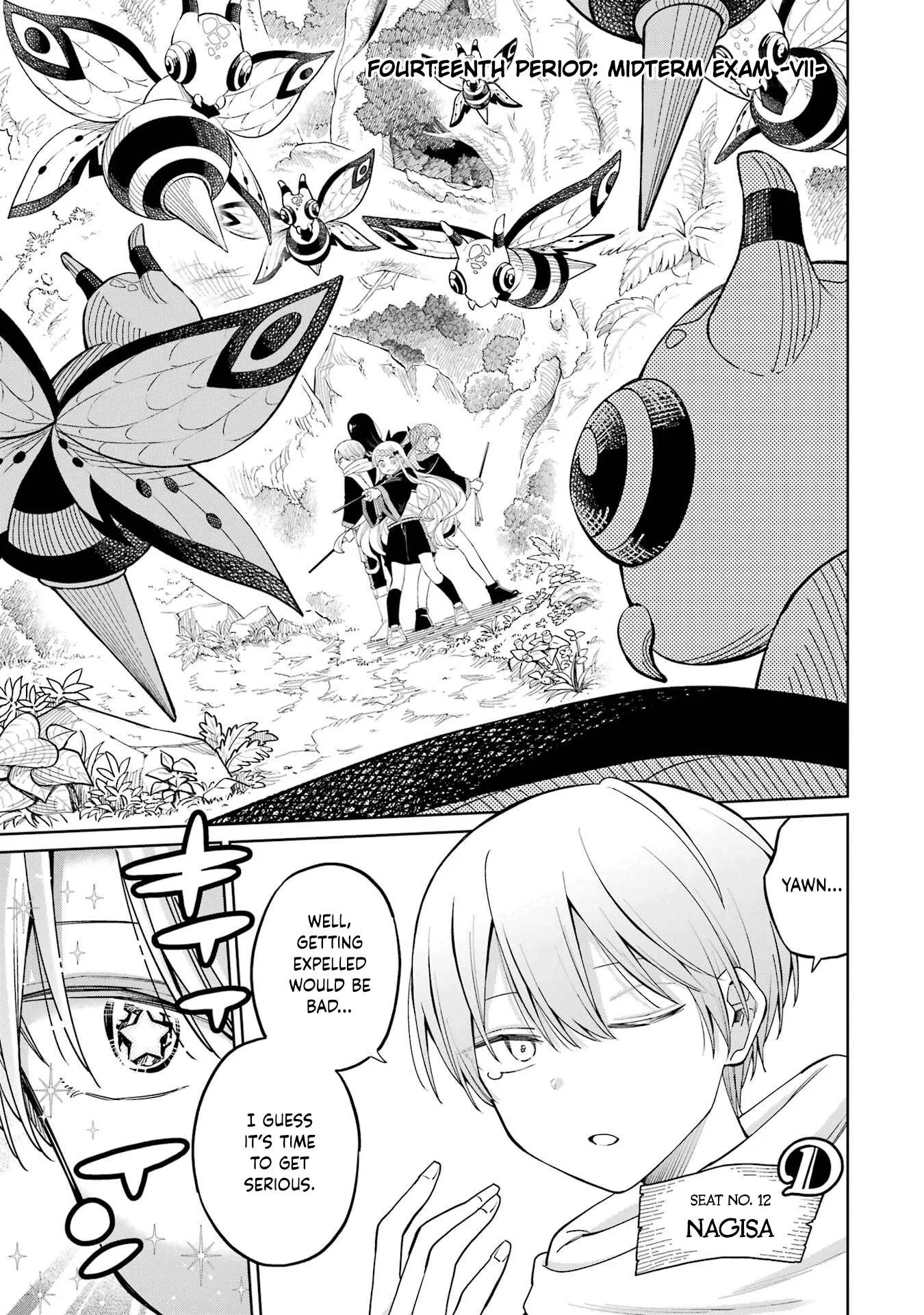 Sensei! Bokutachi ga Sekai wo Horoboshimasu. Chapter 14 page 1