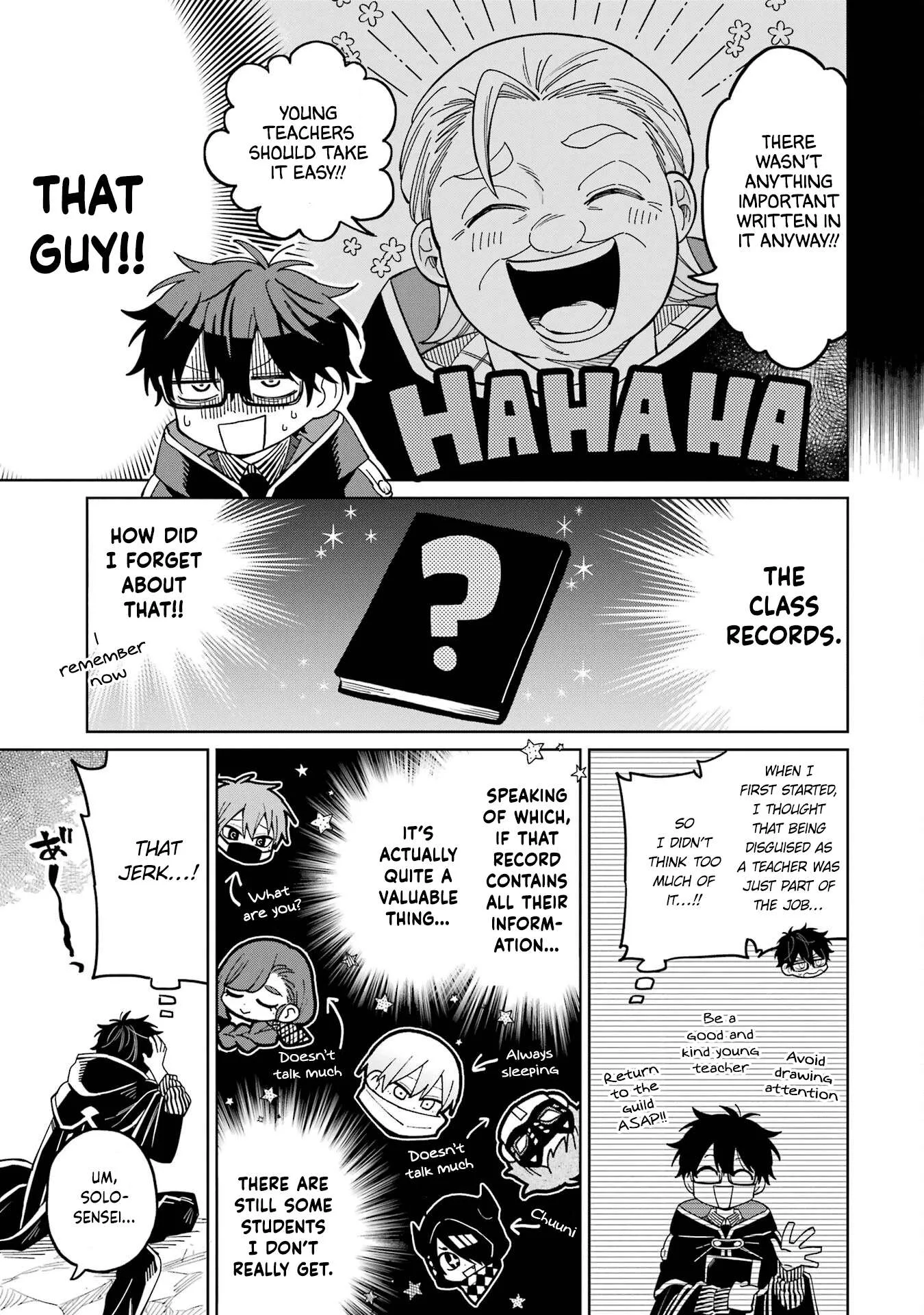 Sensei! Bokutachi ga Sekai wo Horoboshimasu. Chapter 18 page 17