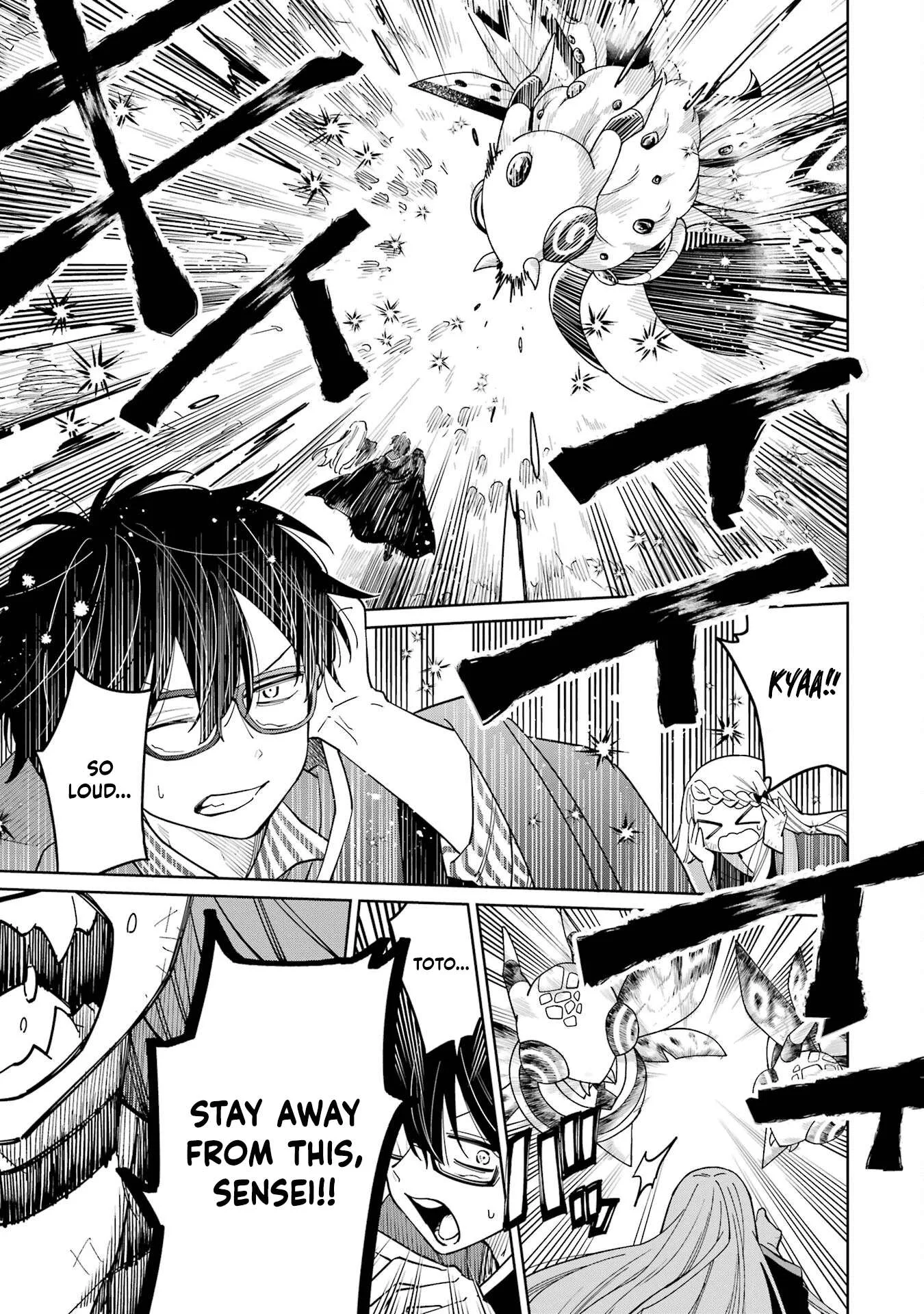 Sensei! Bokutachi ga Sekai wo Horoboshimasu. Chapter 19 page 5