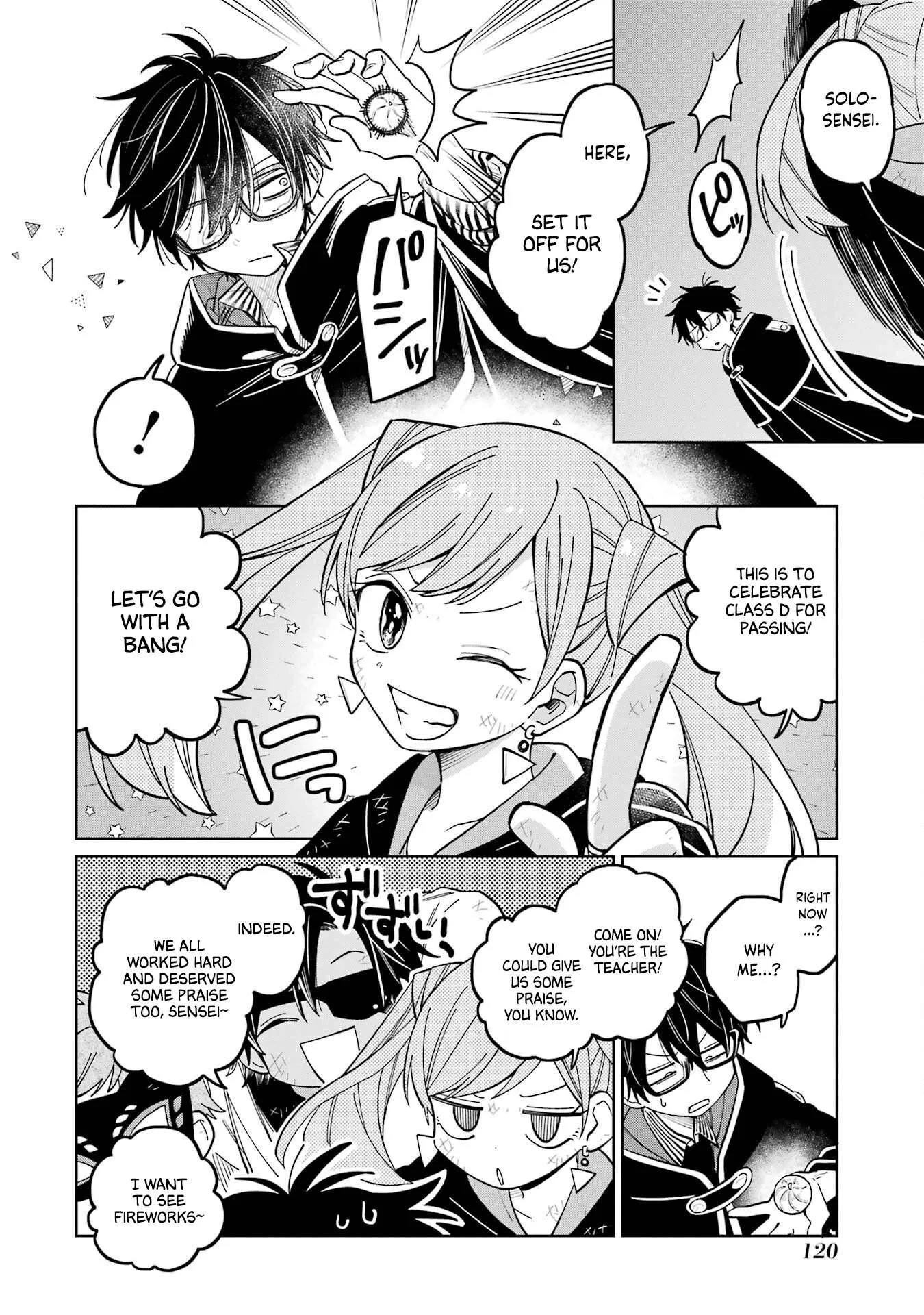 Sensei! Bokutachi ga Sekai wo Horoboshimasu. Chapter 22 page 18
