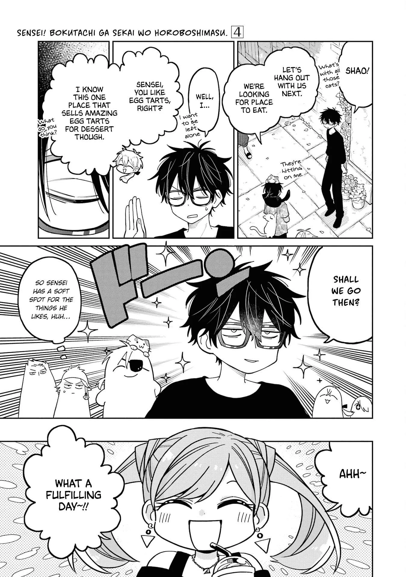 Sensei! Bokutachi ga Sekai wo Horoboshimasu. Chapter 23 page 29