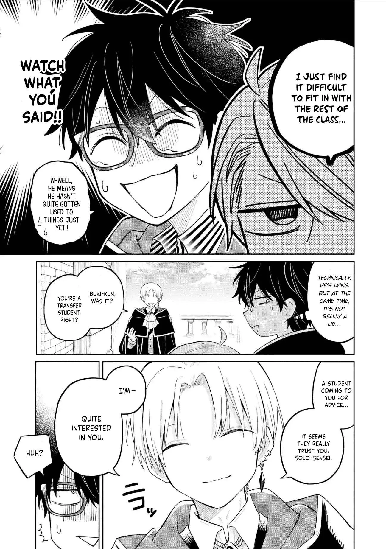 Sensei! Bokutachi ga Sekai wo Horoboshimasu. Chapter 25 page 3
