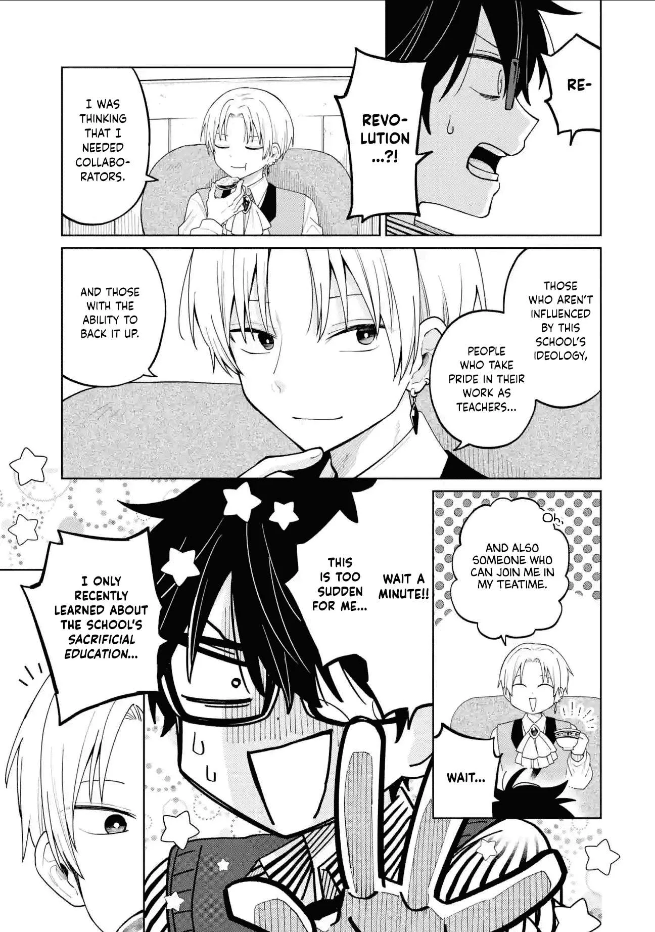 Sensei! Bokutachi ga Sekai wo Horoboshimasu. Chapter 26 page 15