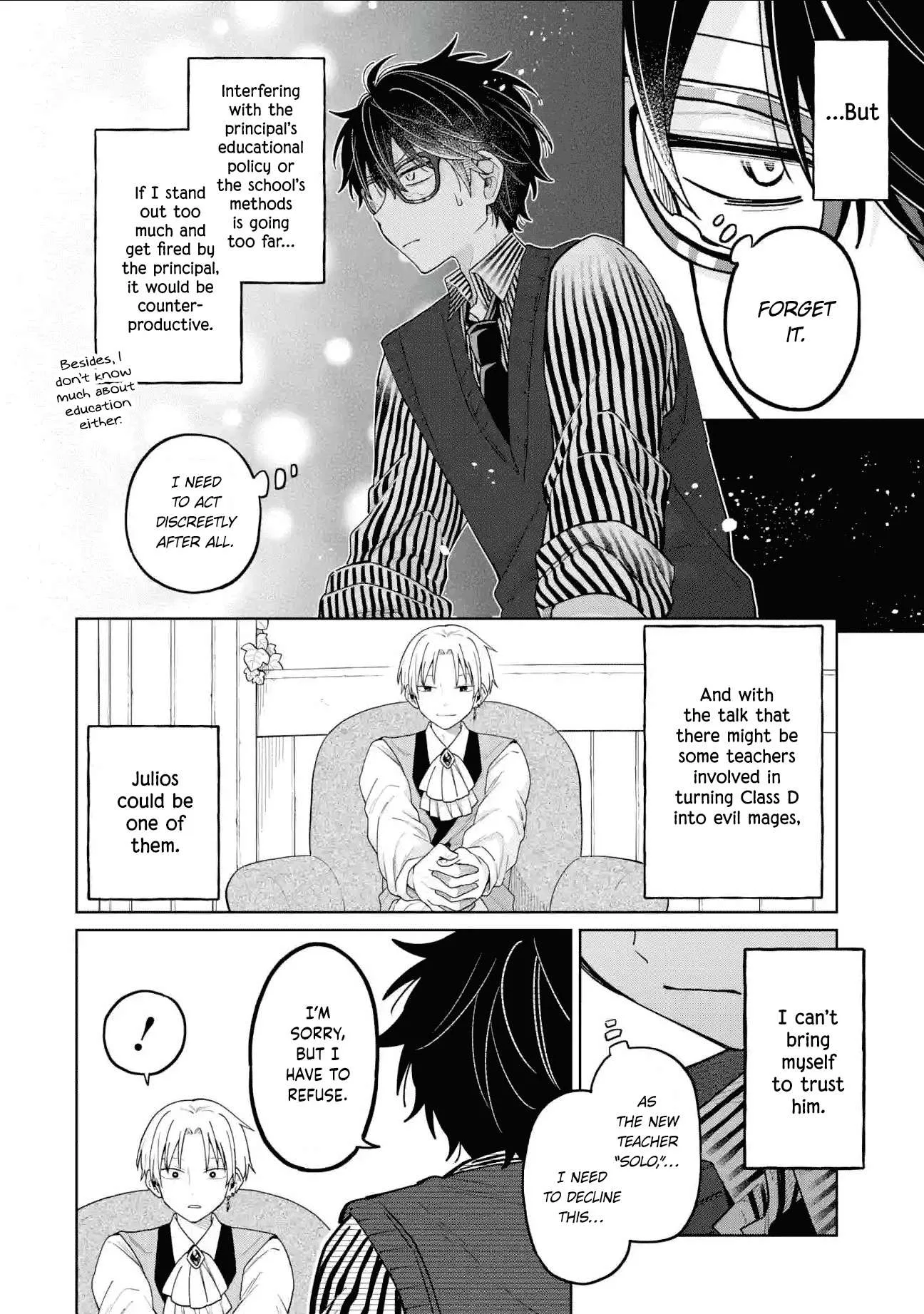 Sensei! Bokutachi ga Sekai wo Horoboshimasu. Chapter 26 page 18