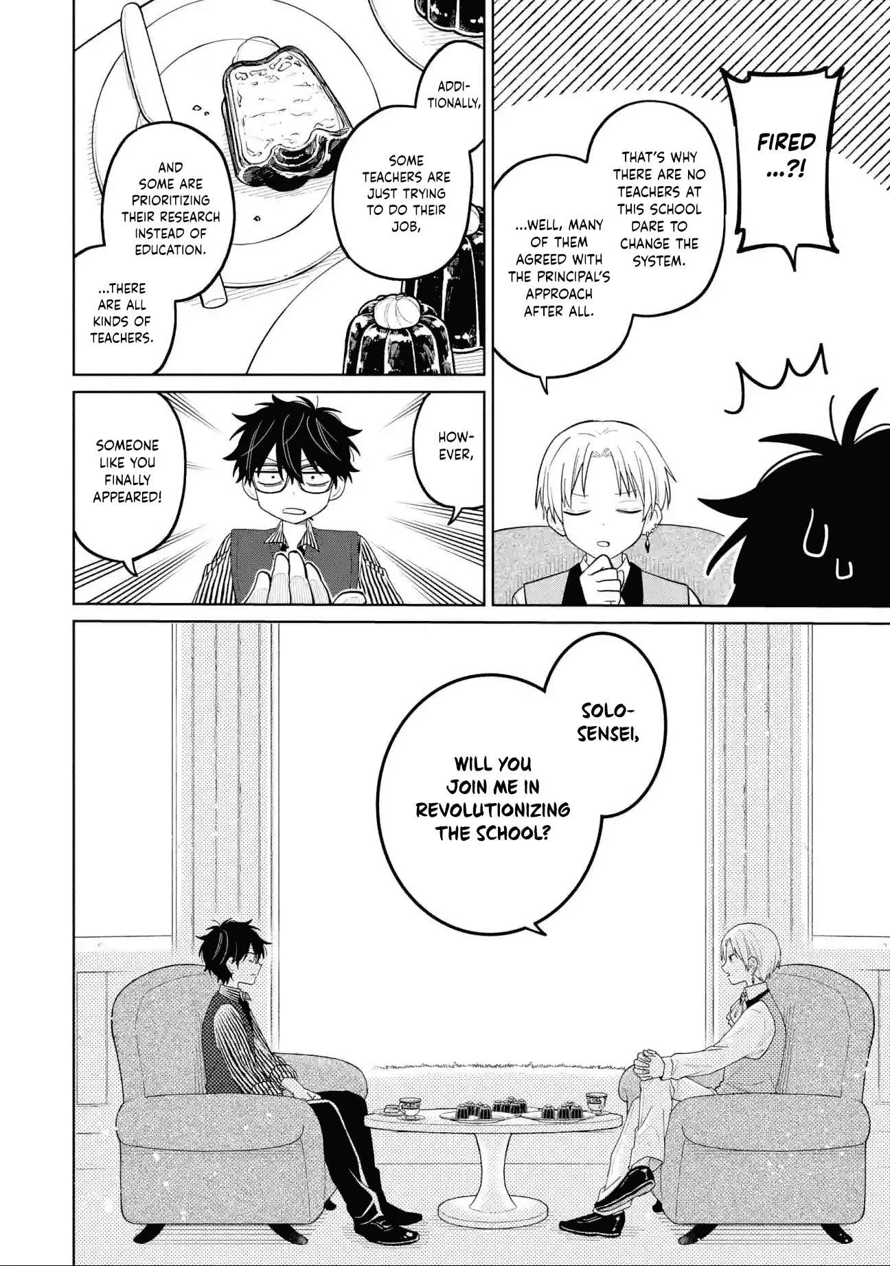 Sensei! Bokutachi ga Sekai wo Horoboshimasu. Chapter 26 page 14