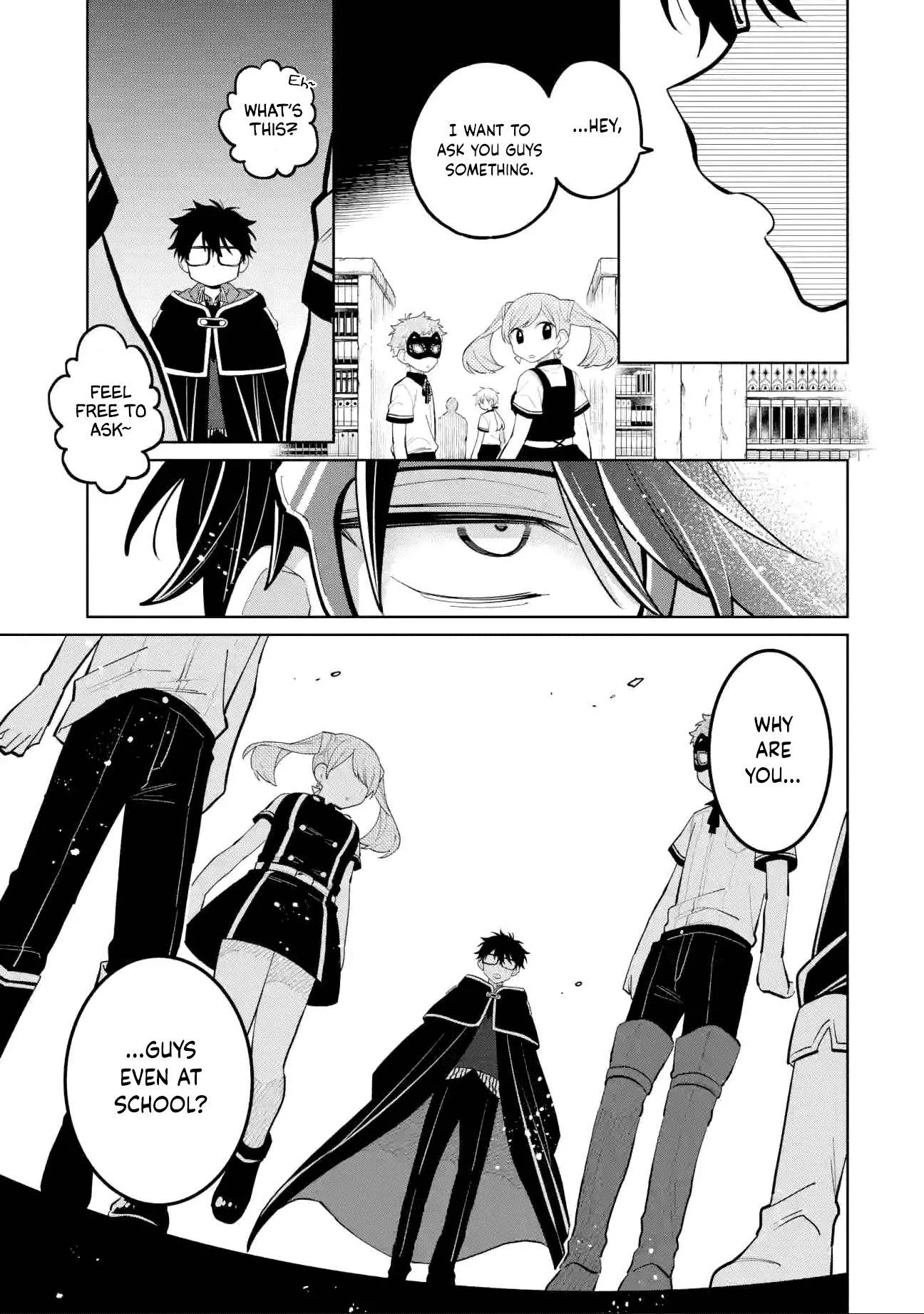 Sensei! Bokutachi ga Sekai wo Horoboshimasu. Chapter 27 page 16