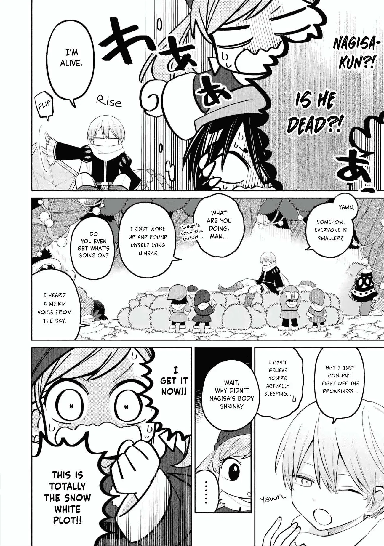 Sensei! Bokutachi ga Sekai wo Horoboshimasu. Chapter 28 page 12