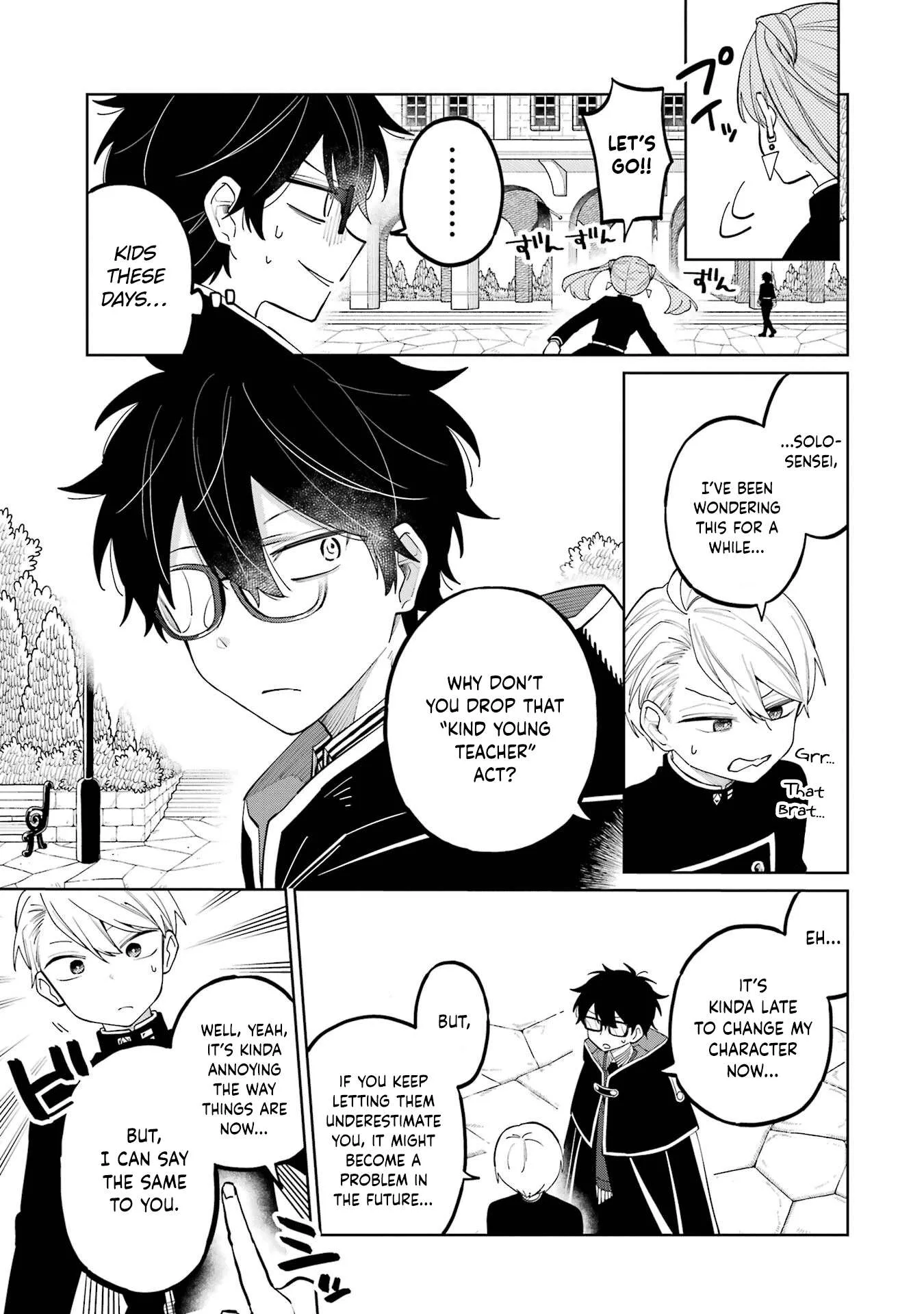 Sensei! Bokutachi ga Sekai wo Horoboshimasu. Chapter 3 page 11