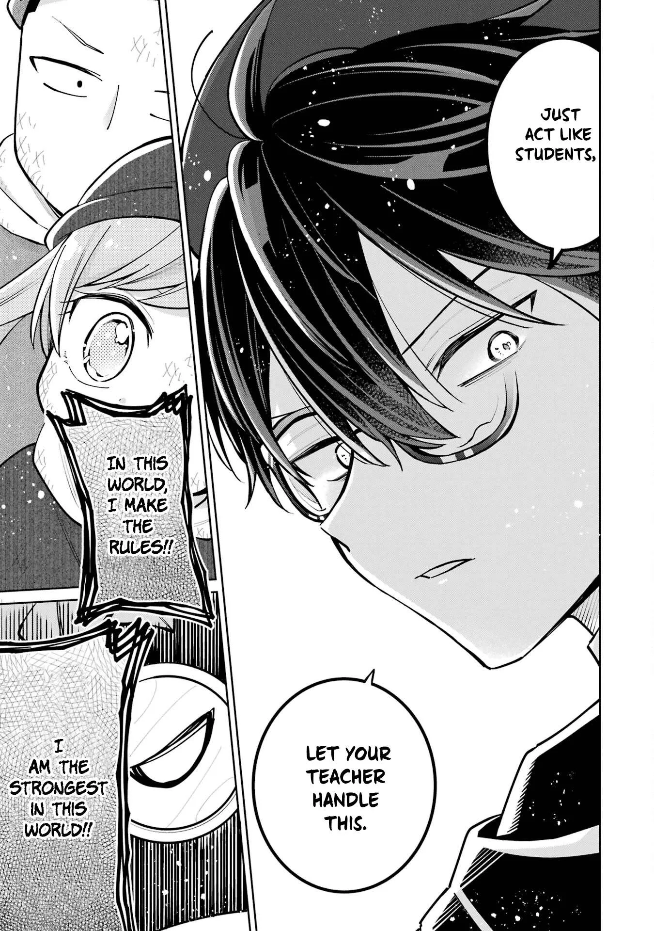 Sensei! Bokutachi ga Sekai wo Horoboshimasu. Chapter 30 page 24